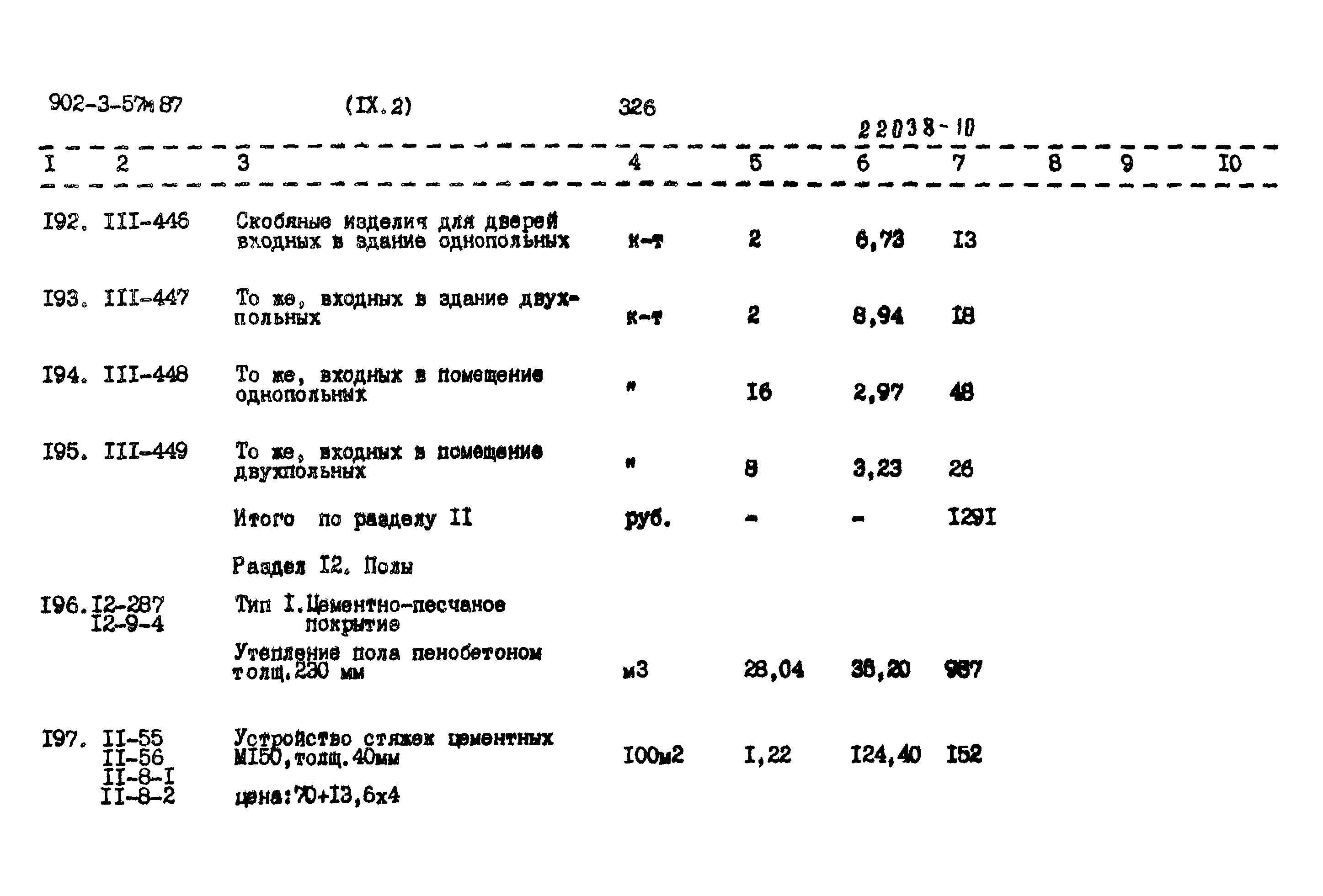 Типовой проект 902-3-57м.87