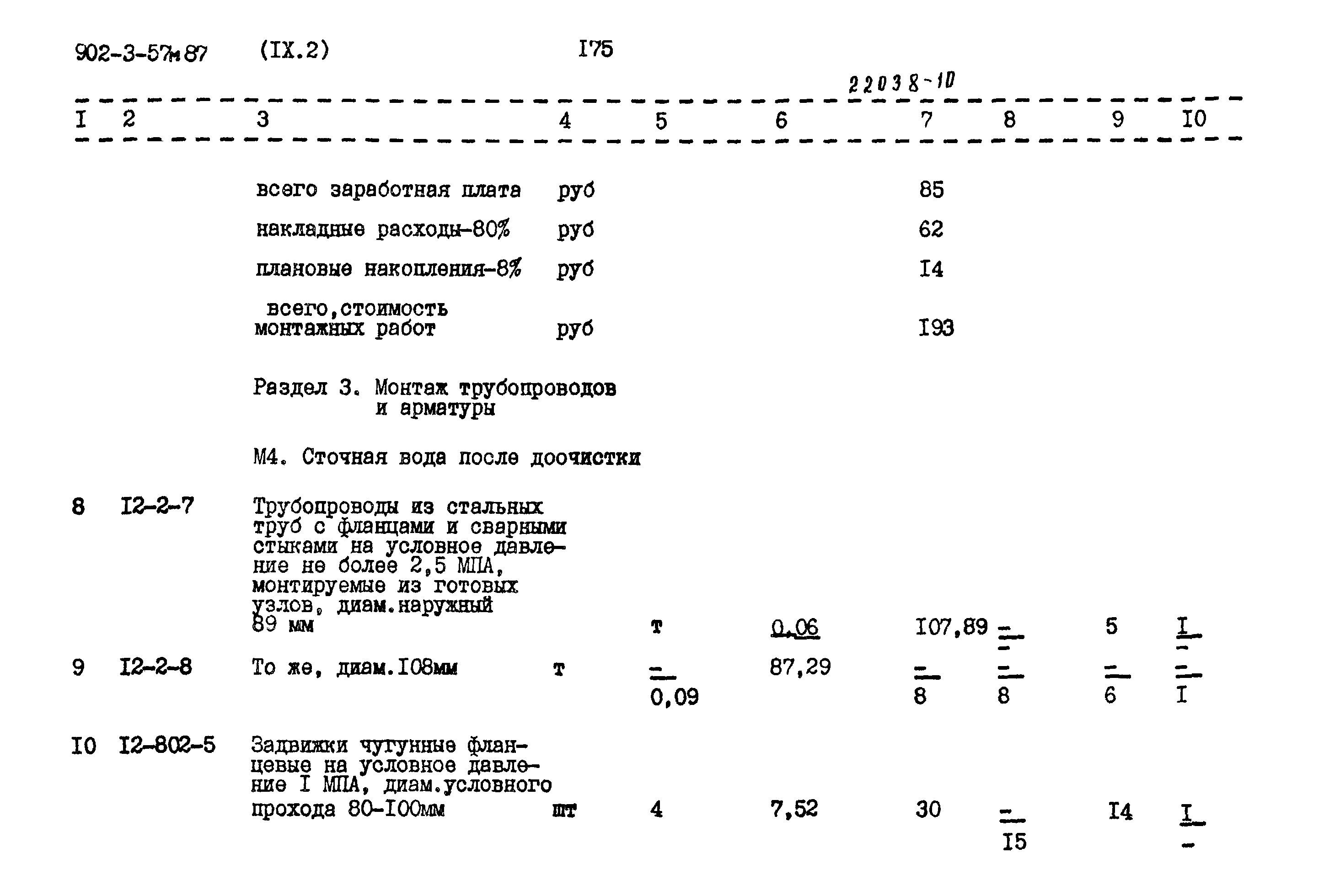 Типовой проект 902-3-57м.87