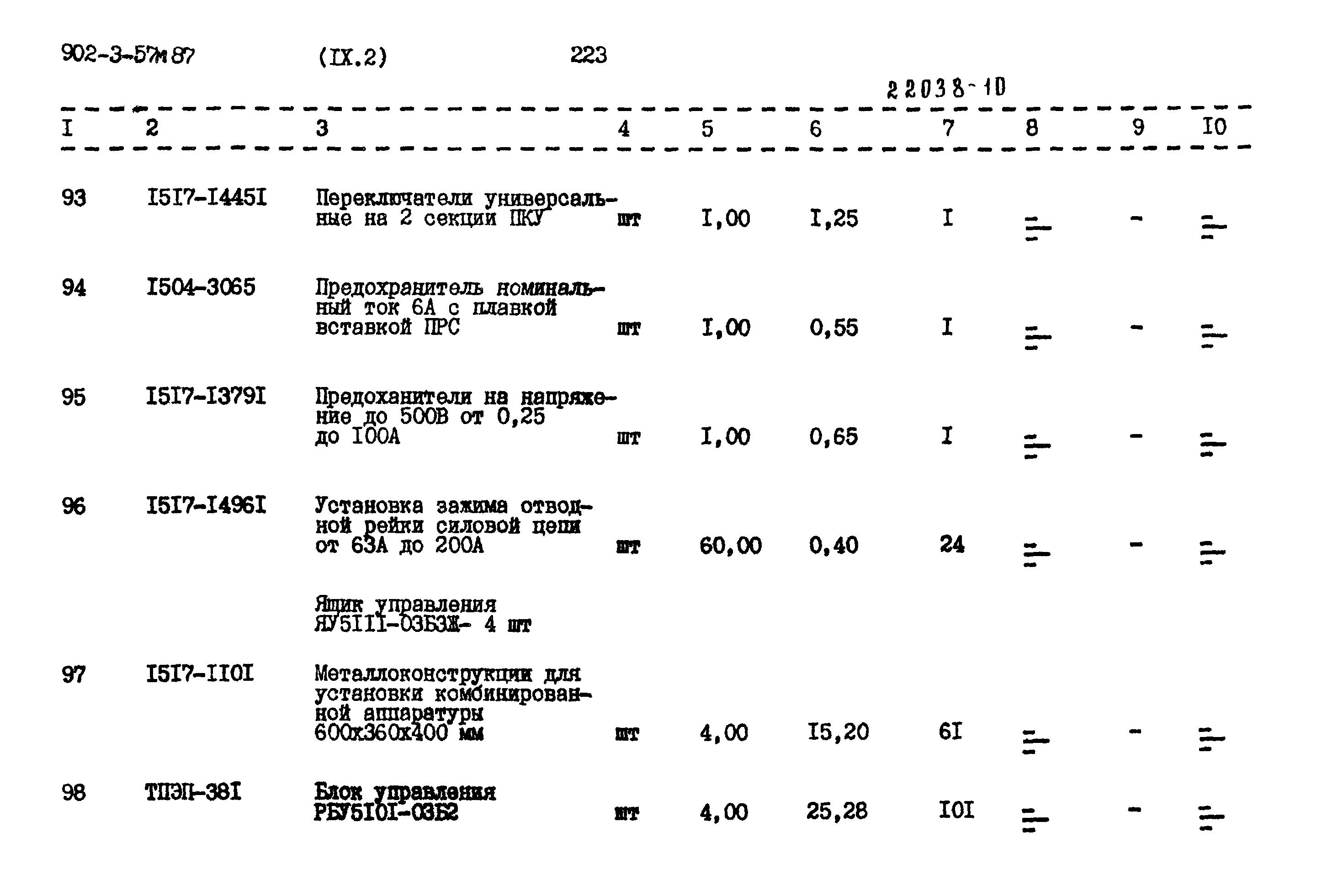 Типовой проект 902-3-57м.87
