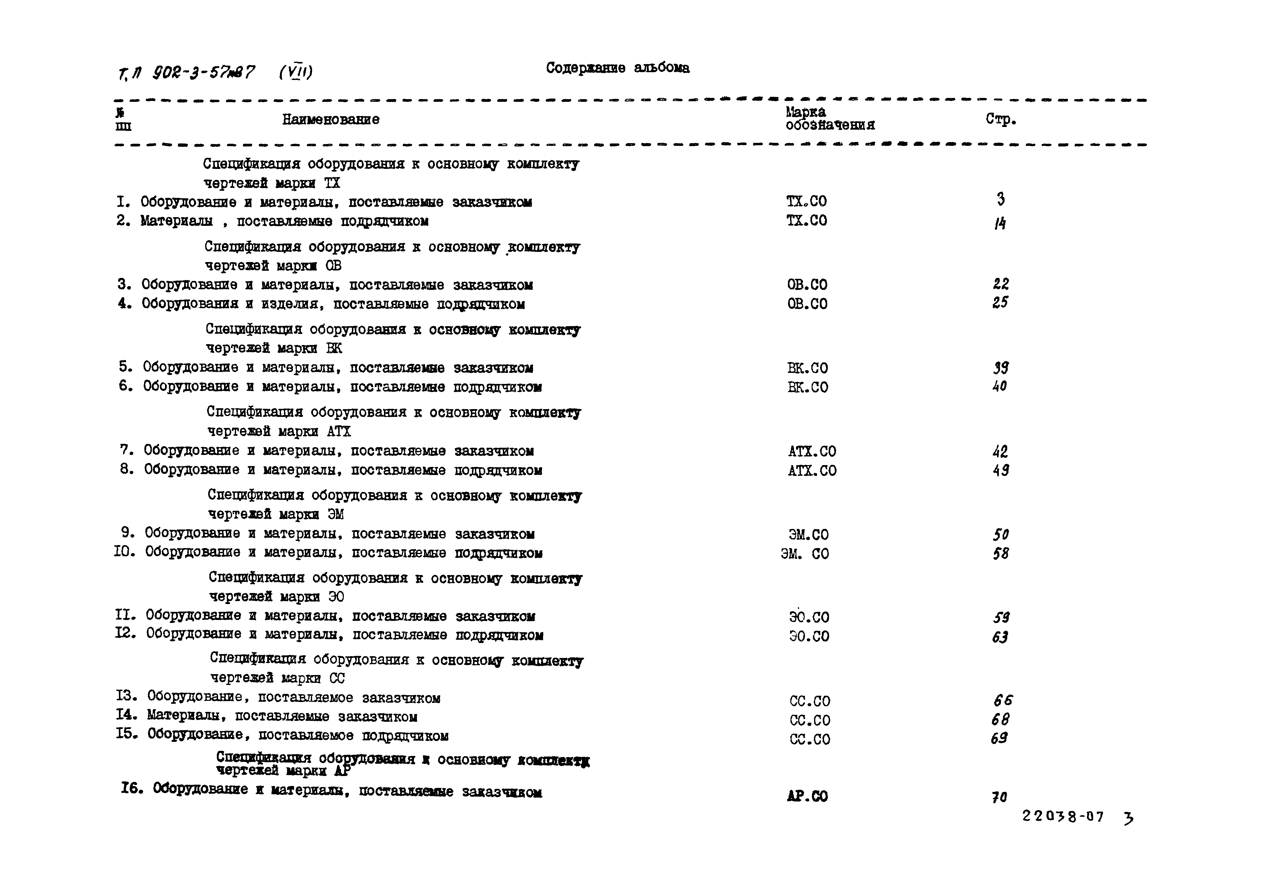 Типовой проект 902-3-57м.87