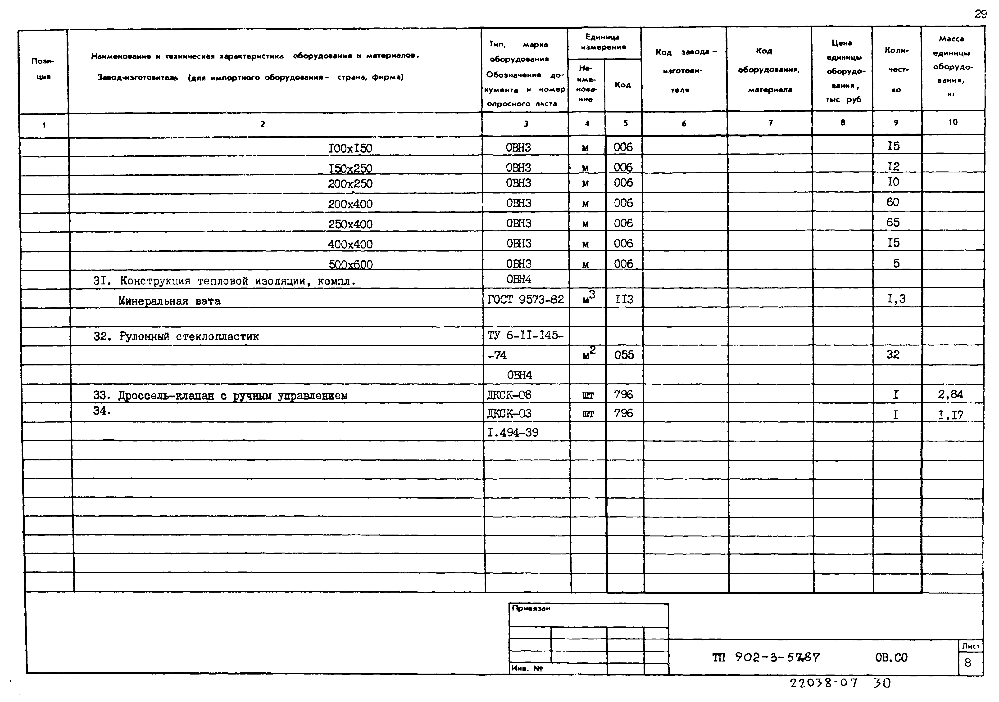 Типовой проект 902-3-57м.87