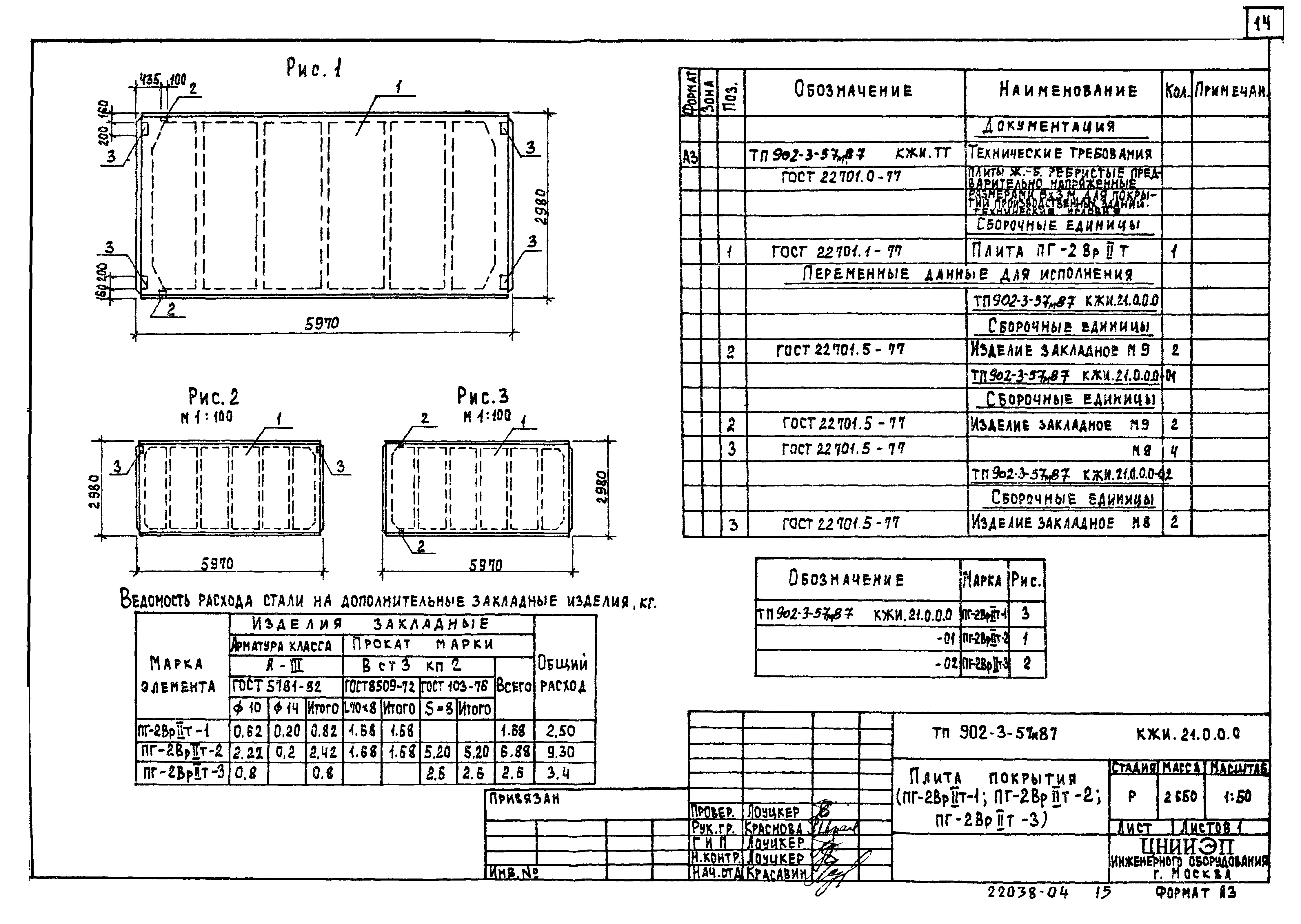 Типовой проект 902-3-57м.87