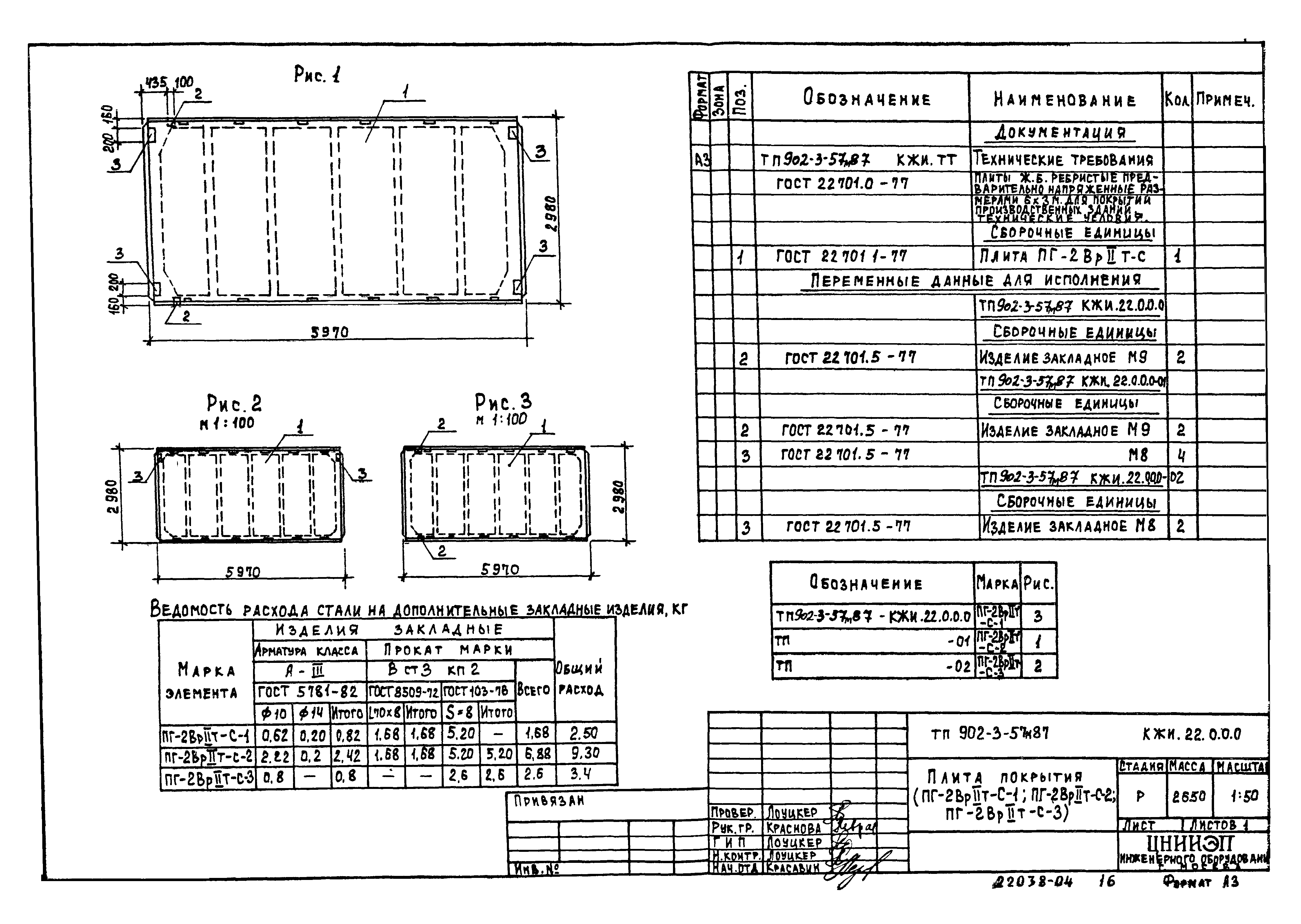 Типовой проект 902-3-57м.87