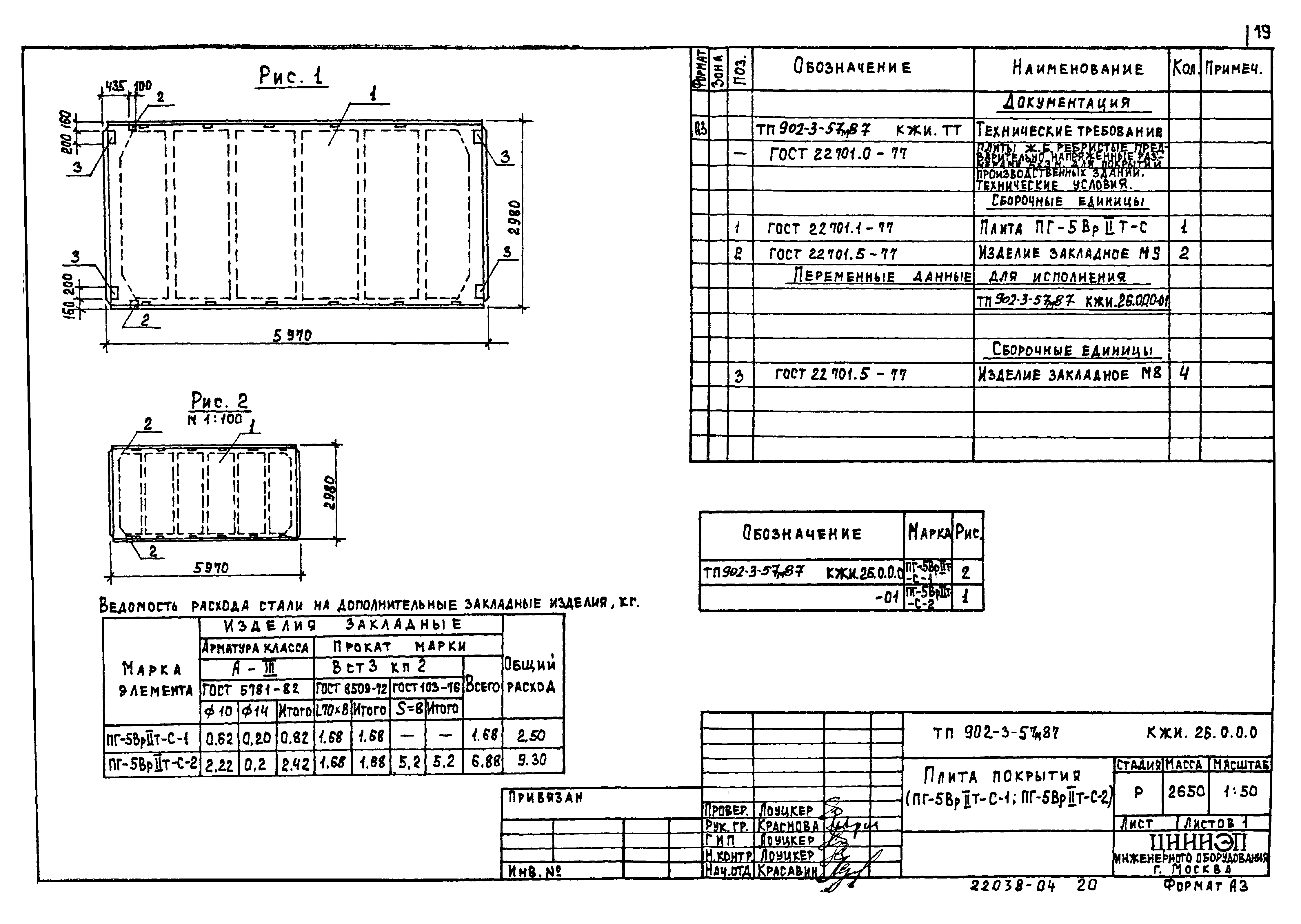 Типовой проект 902-3-57м.87