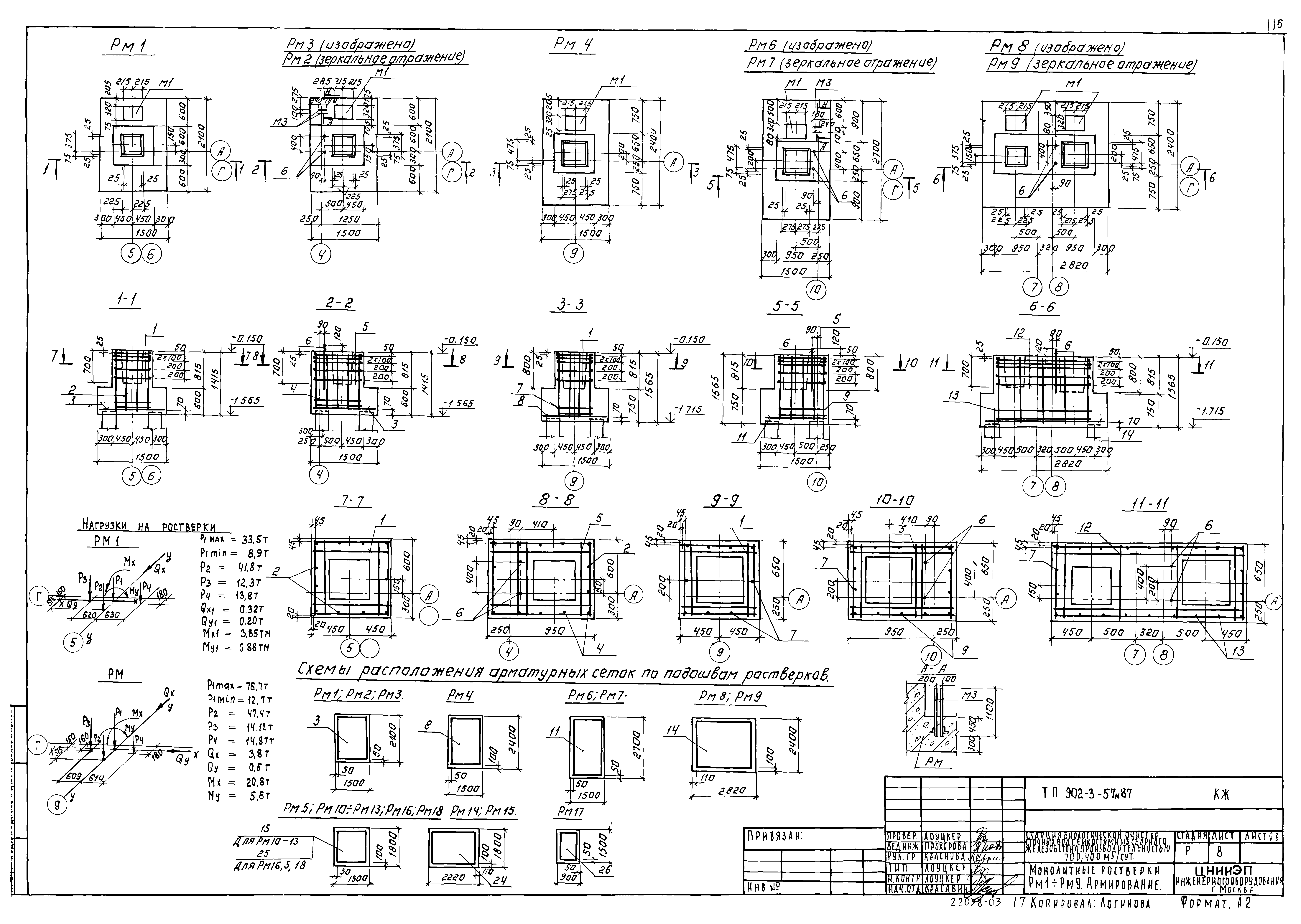 Типовой проект 902-3-57м.87