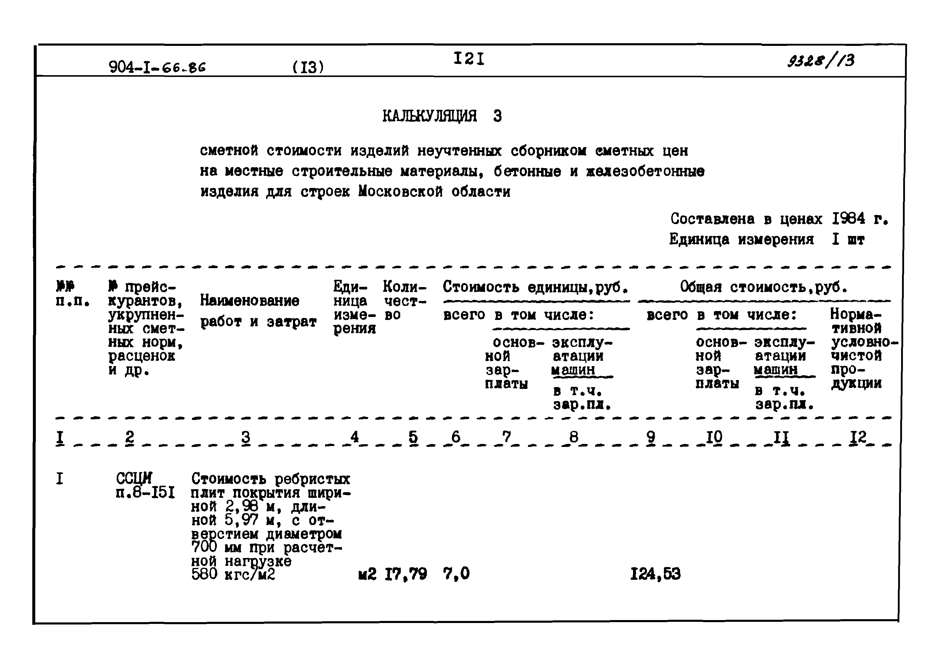Типовой проект 904-1-66.86