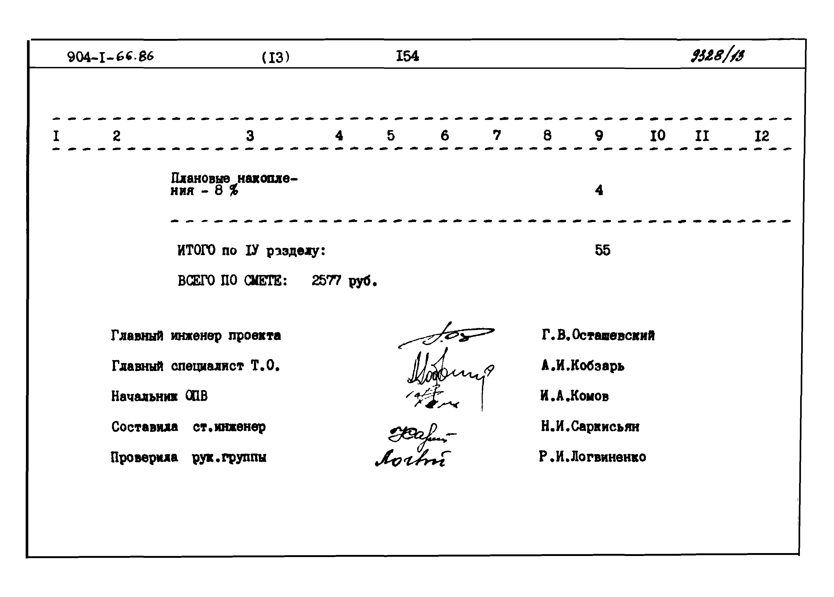 Типовой проект 904-1-66.86