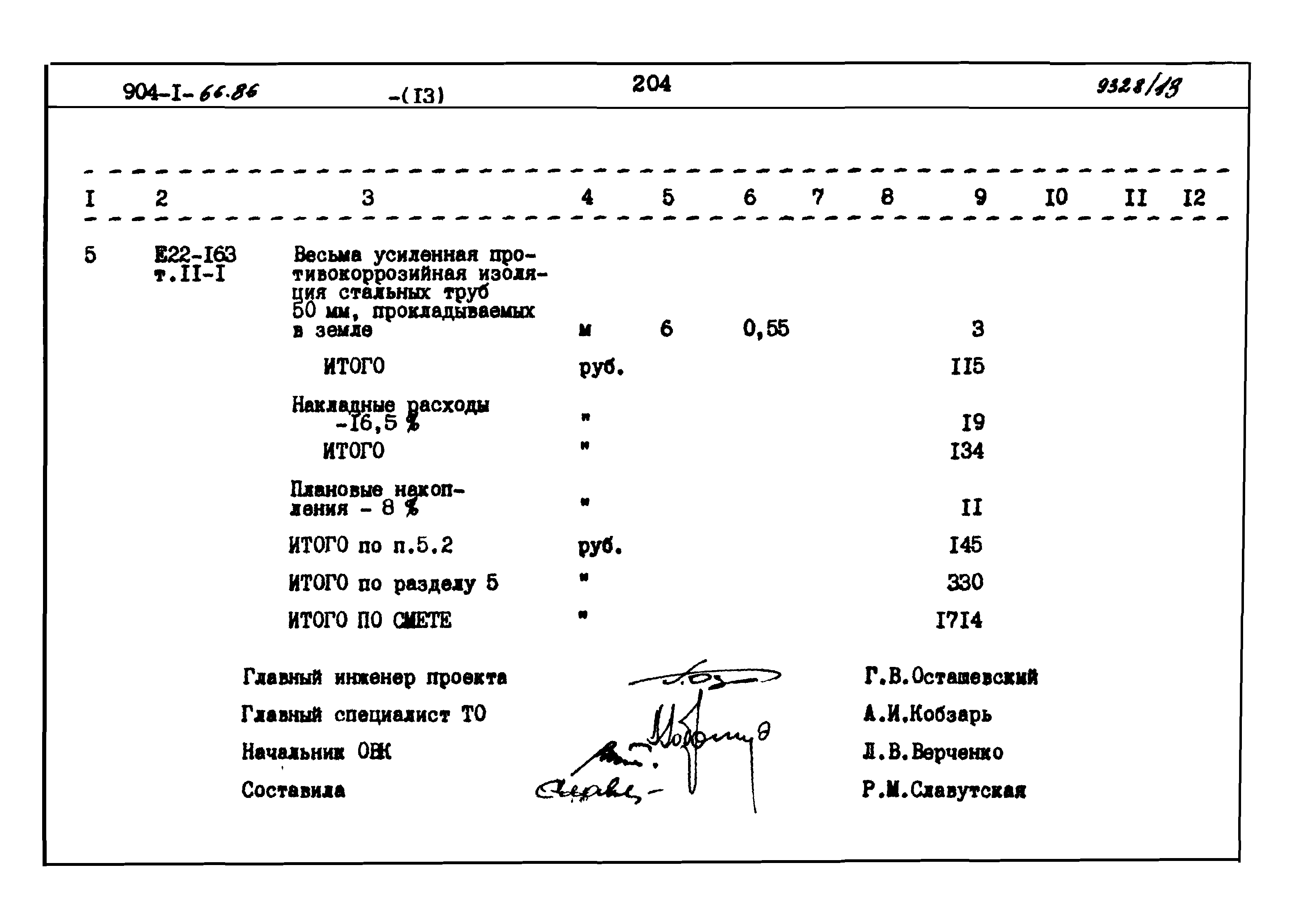 Типовой проект 904-1-66.86