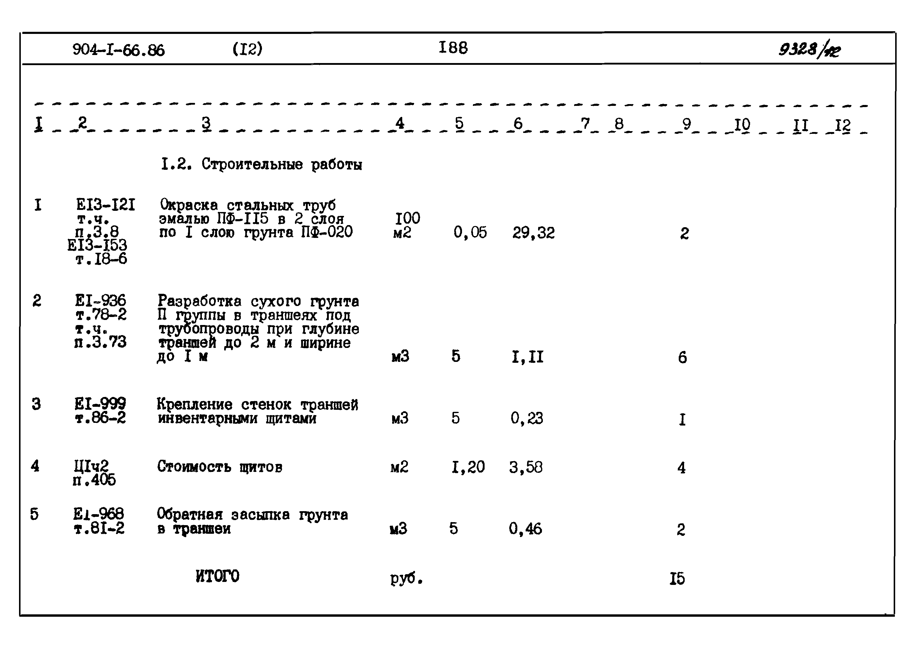 Типовой проект 904-1-66.86