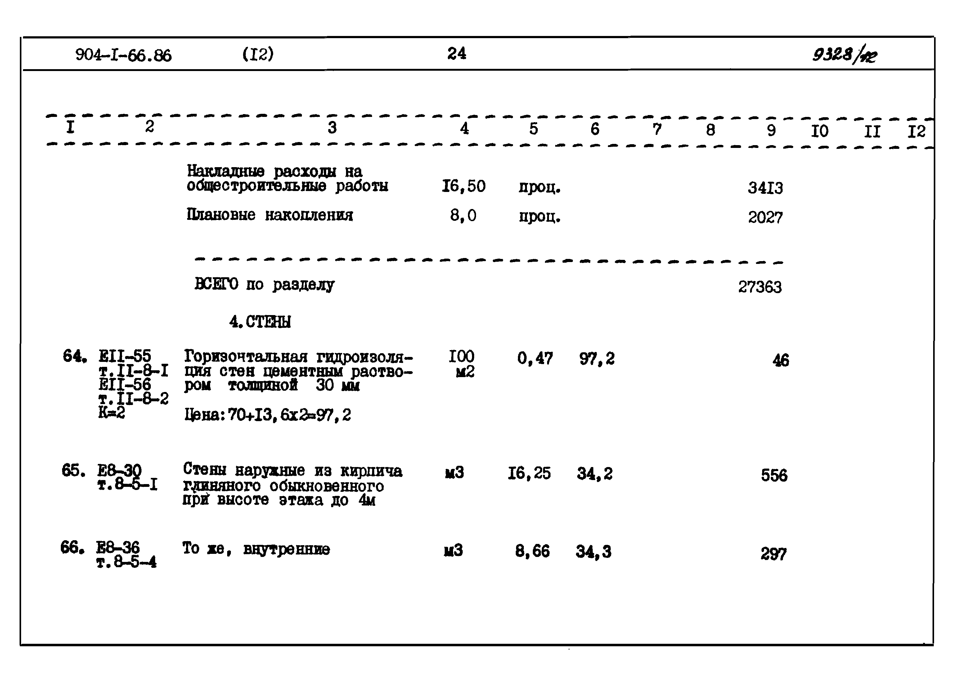 Типовой проект 904-1-66.86
