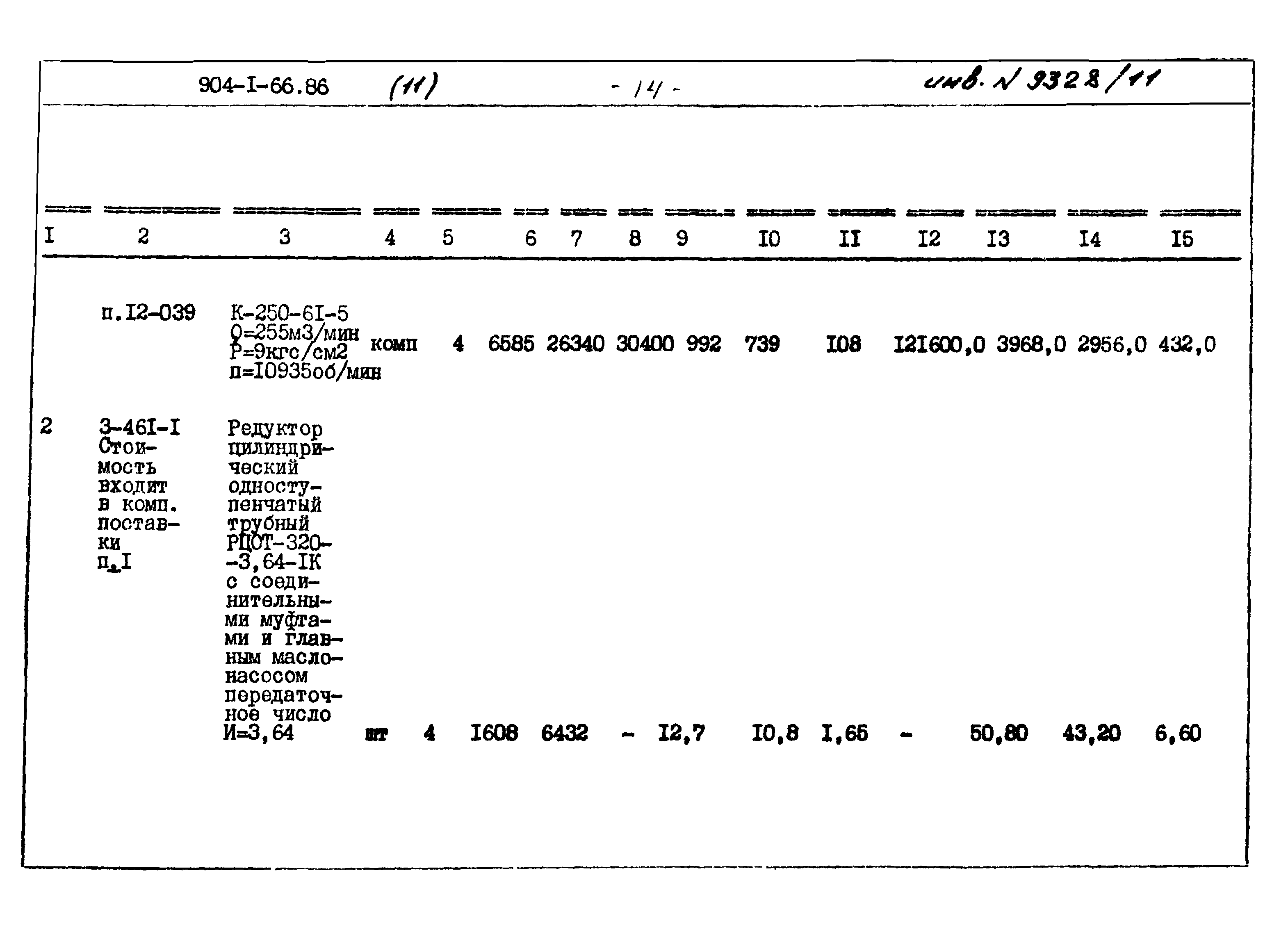 Типовой проект 904-1-66.86