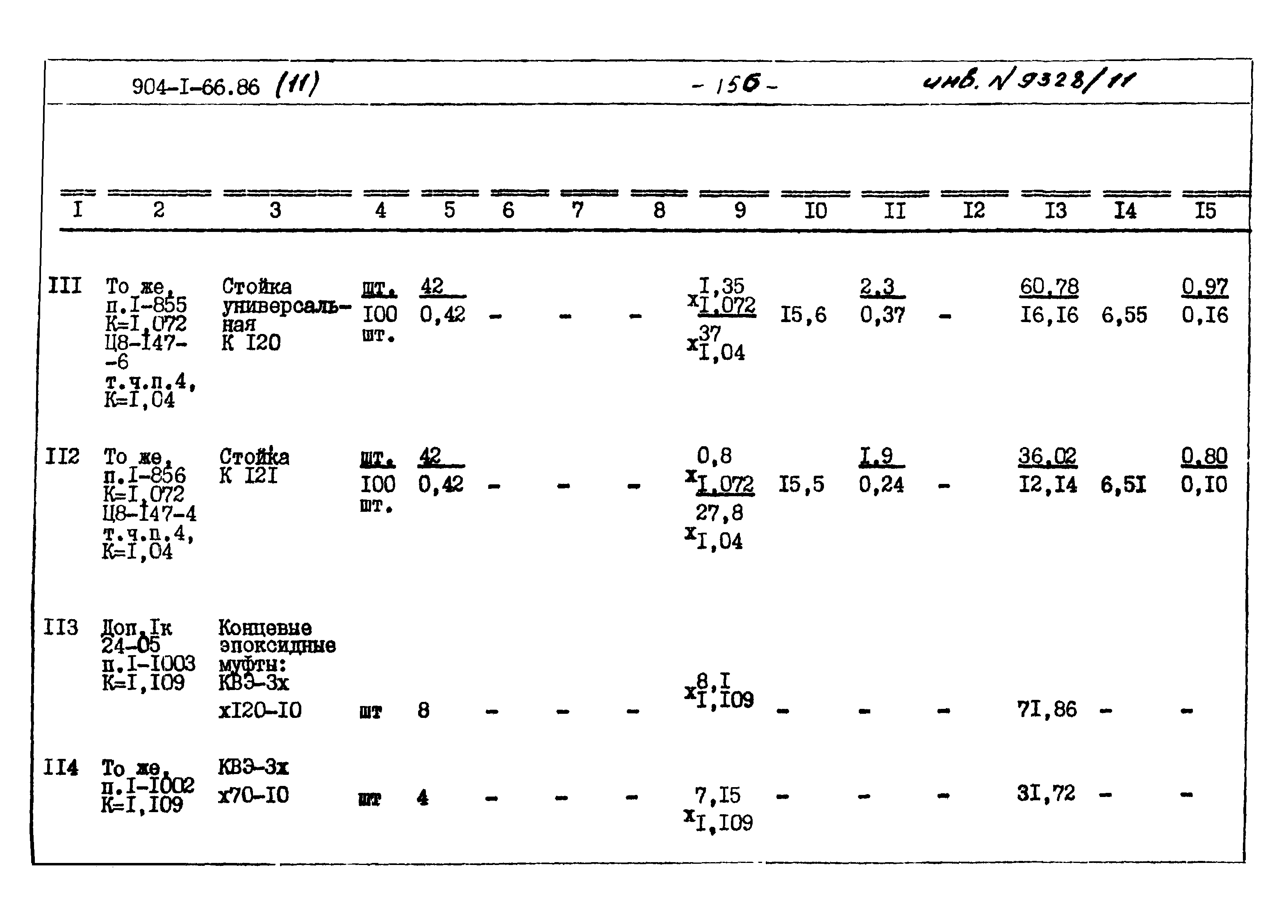 Типовой проект 904-1-66.86