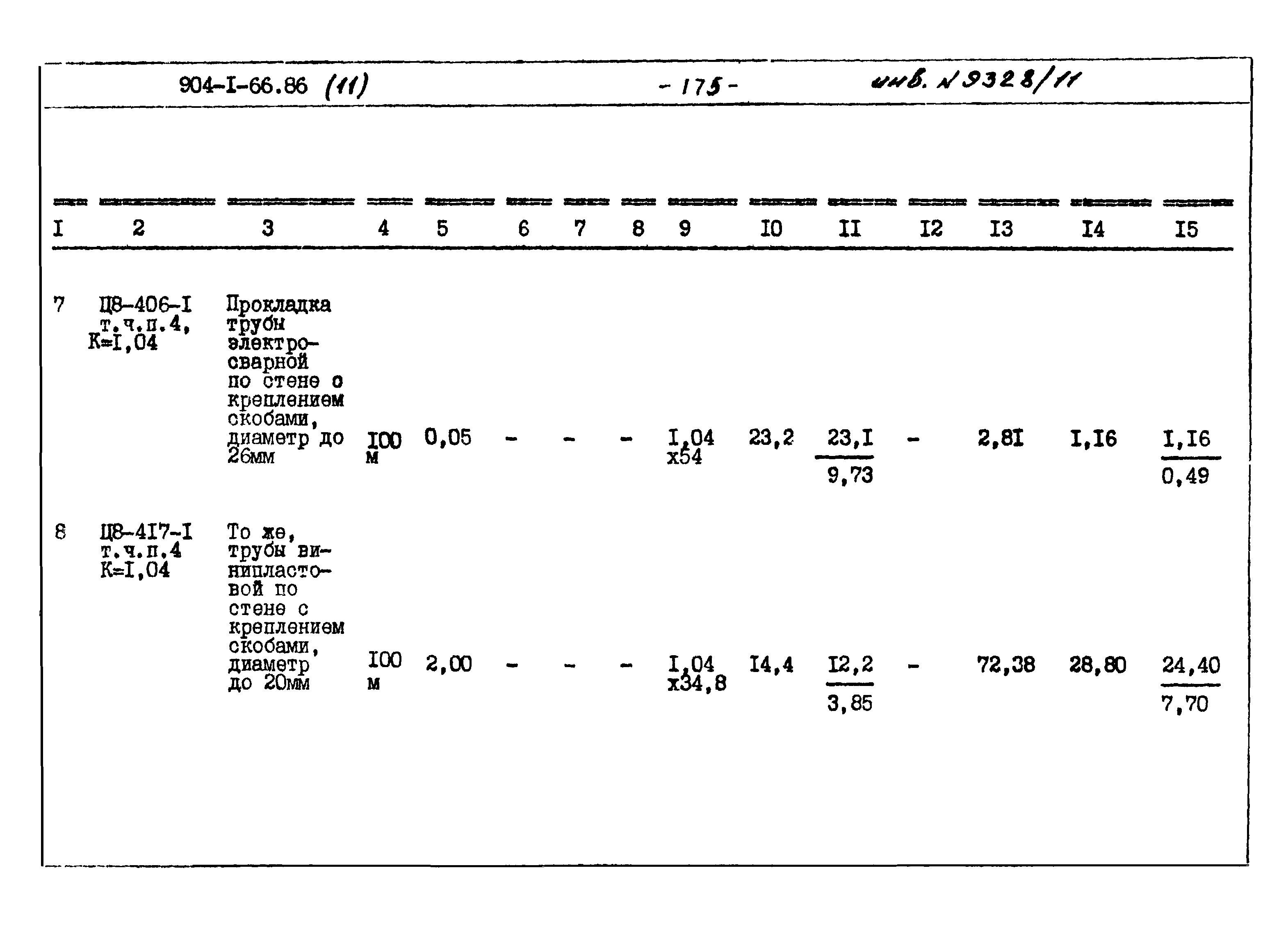 Типовой проект 904-1-66.86