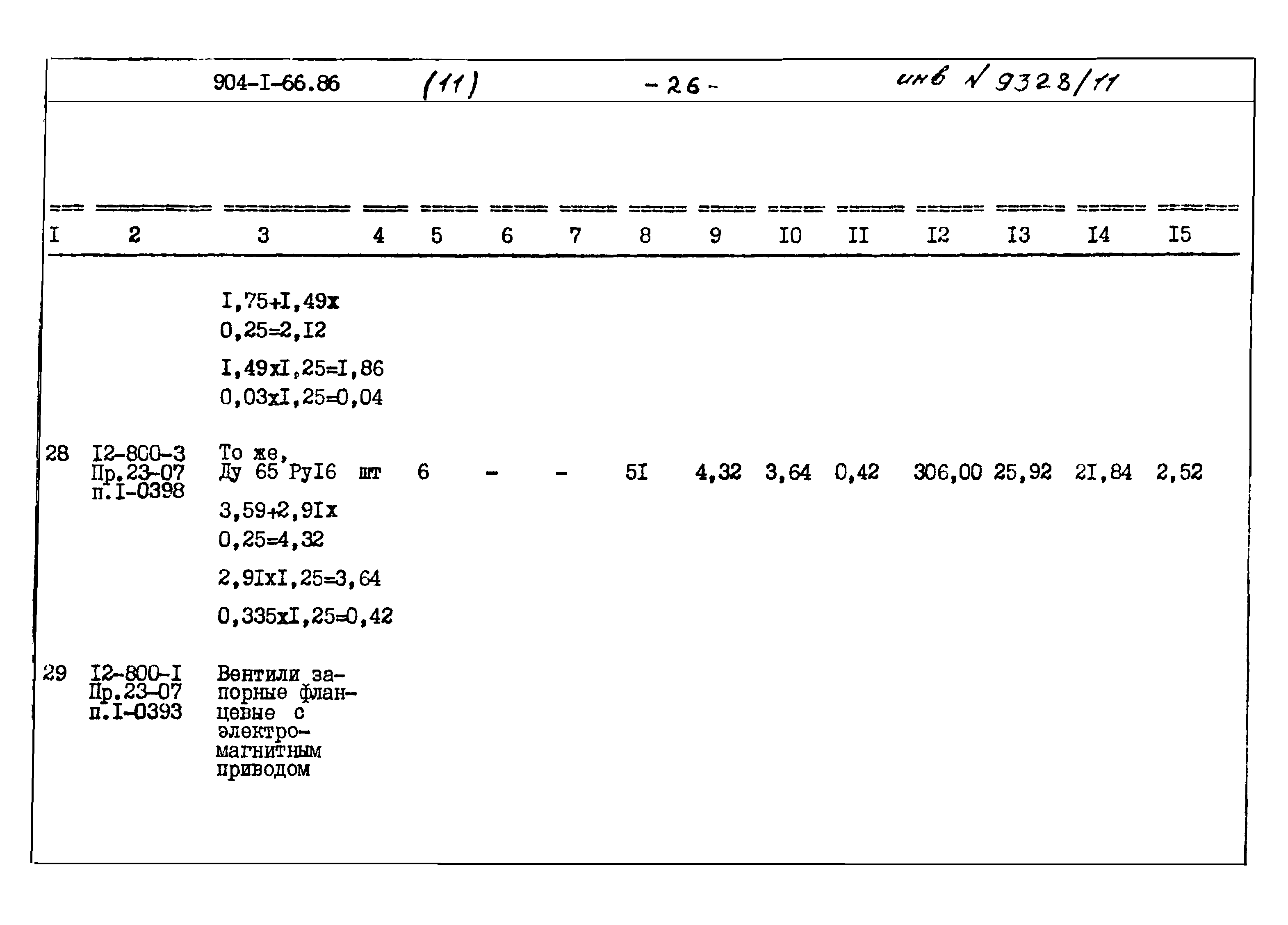 Типовой проект 904-1-66.86