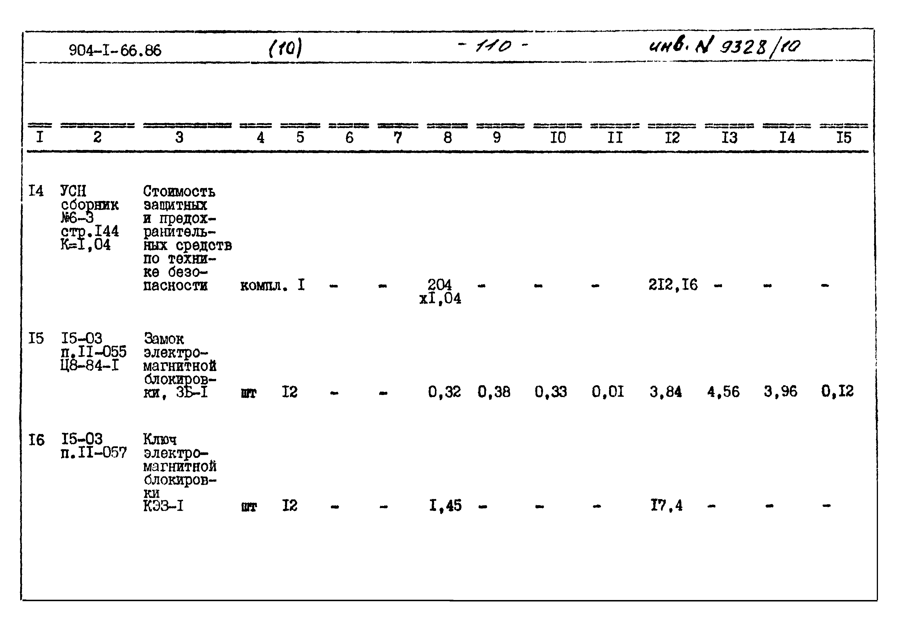 Типовой проект 904-1-66.86