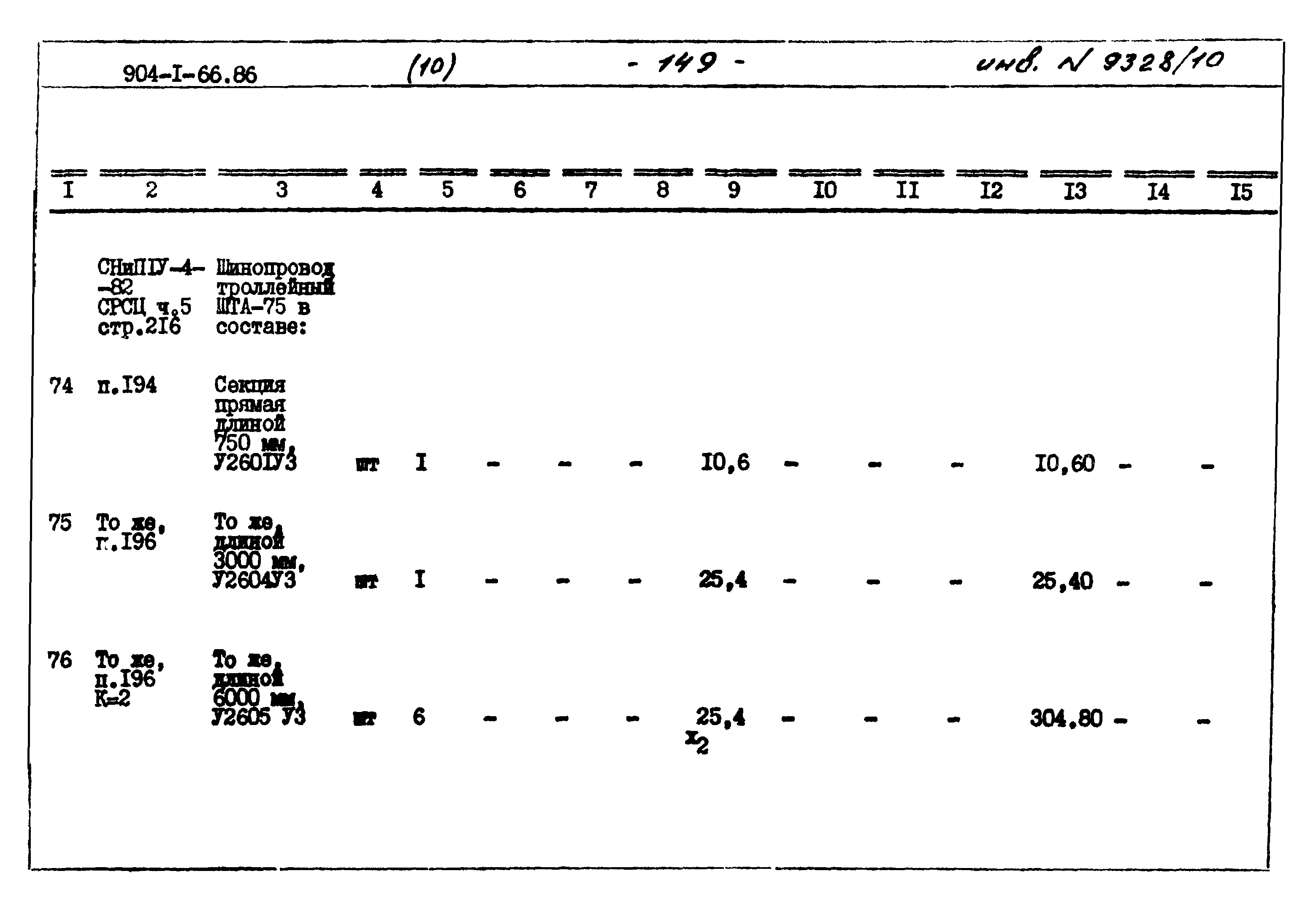 Типовой проект 904-1-66.86