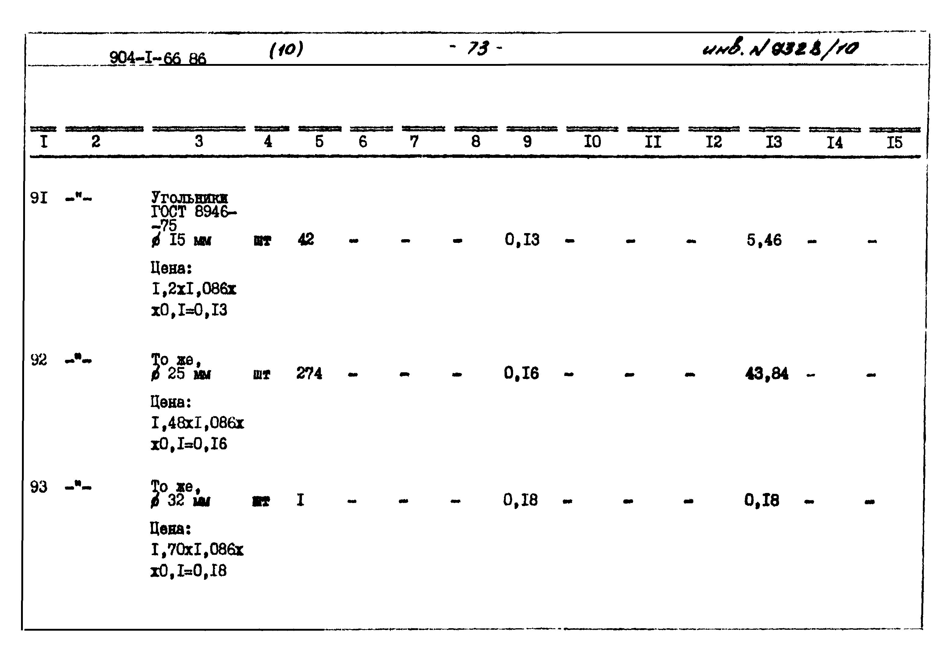 Типовой проект 904-1-66.86