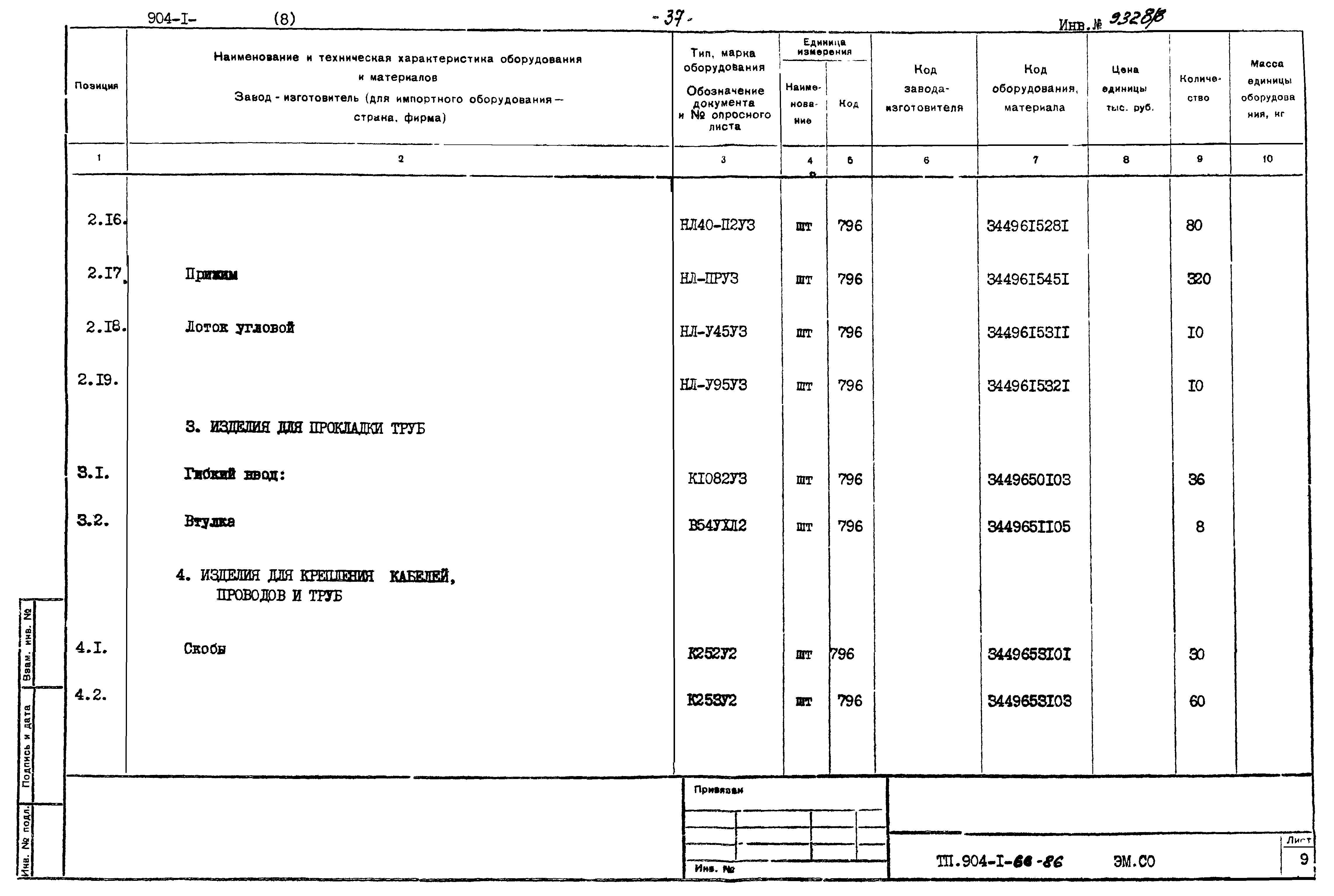 Типовой проект 904-1-66.86