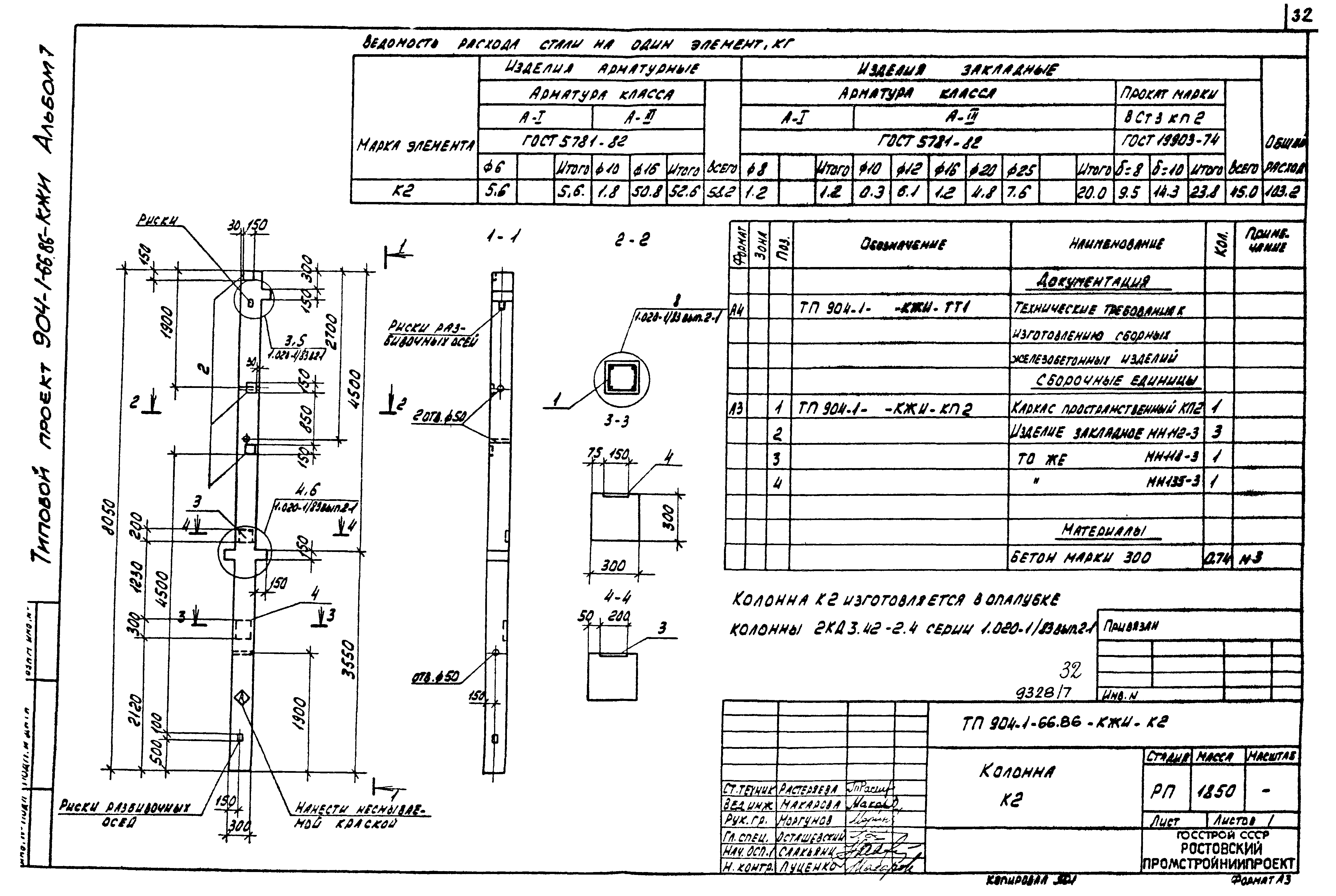 Типовой проект 904-1-66.86