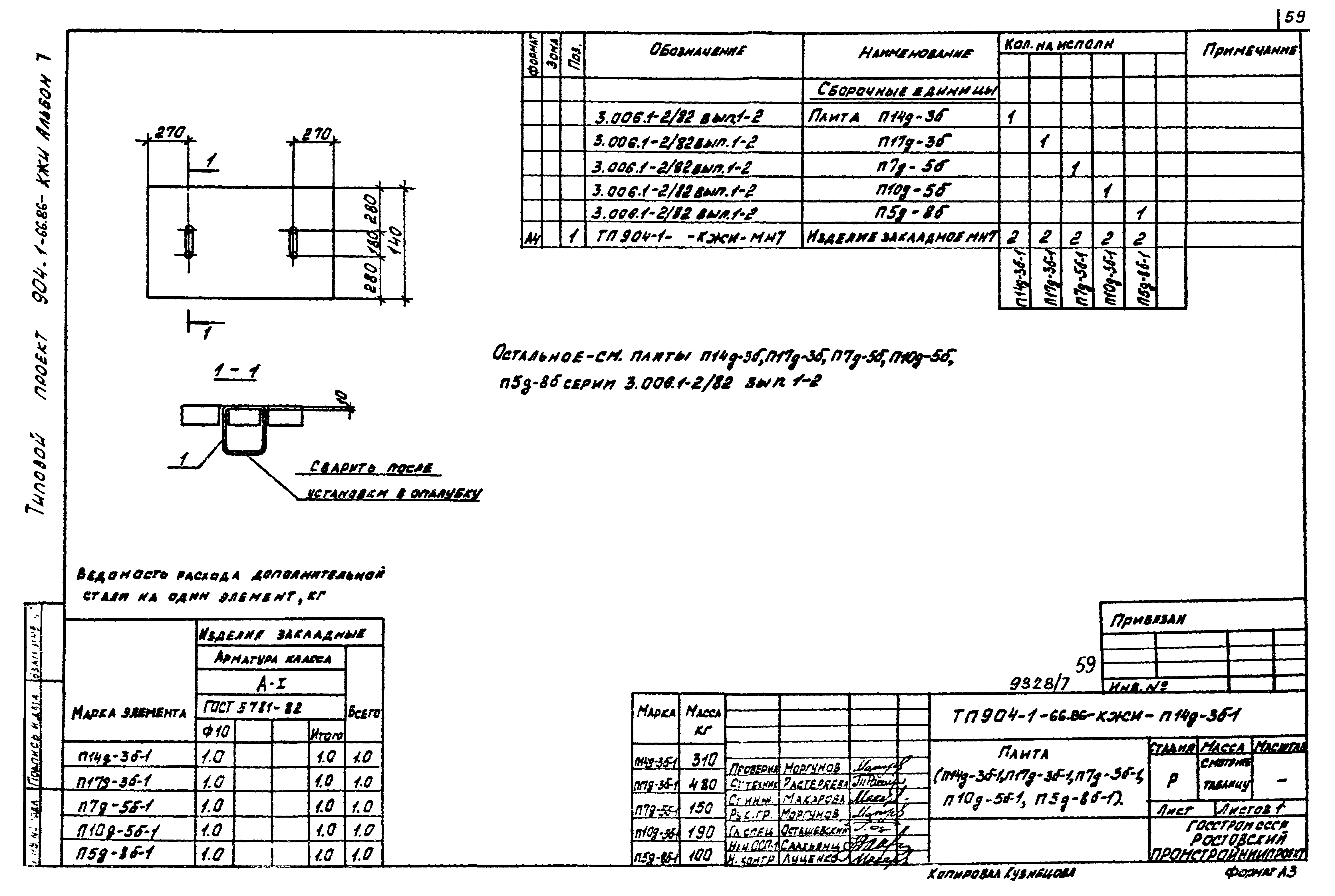 Типовой проект 904-1-66.86