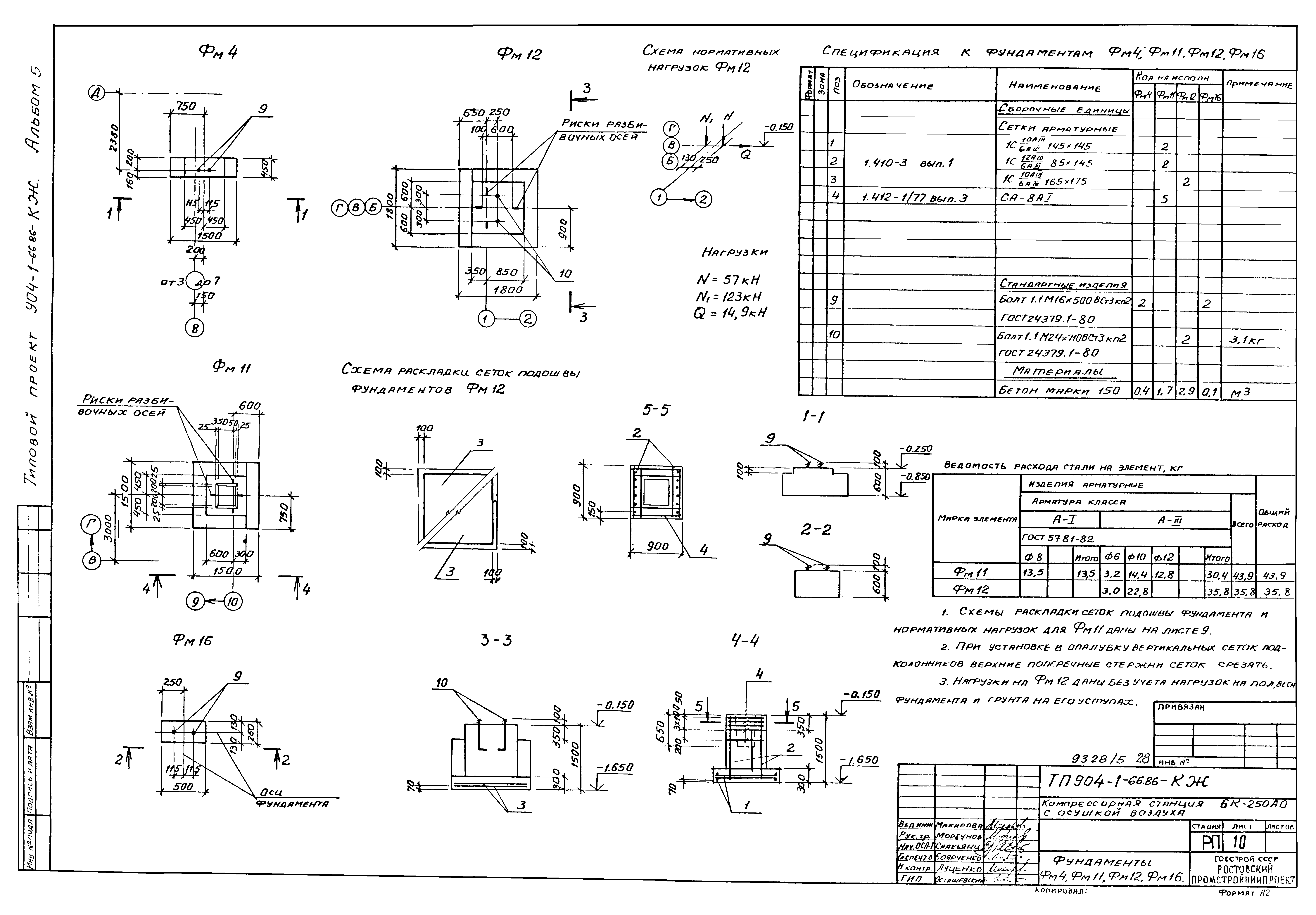 Типовой проект 904-1-66.86