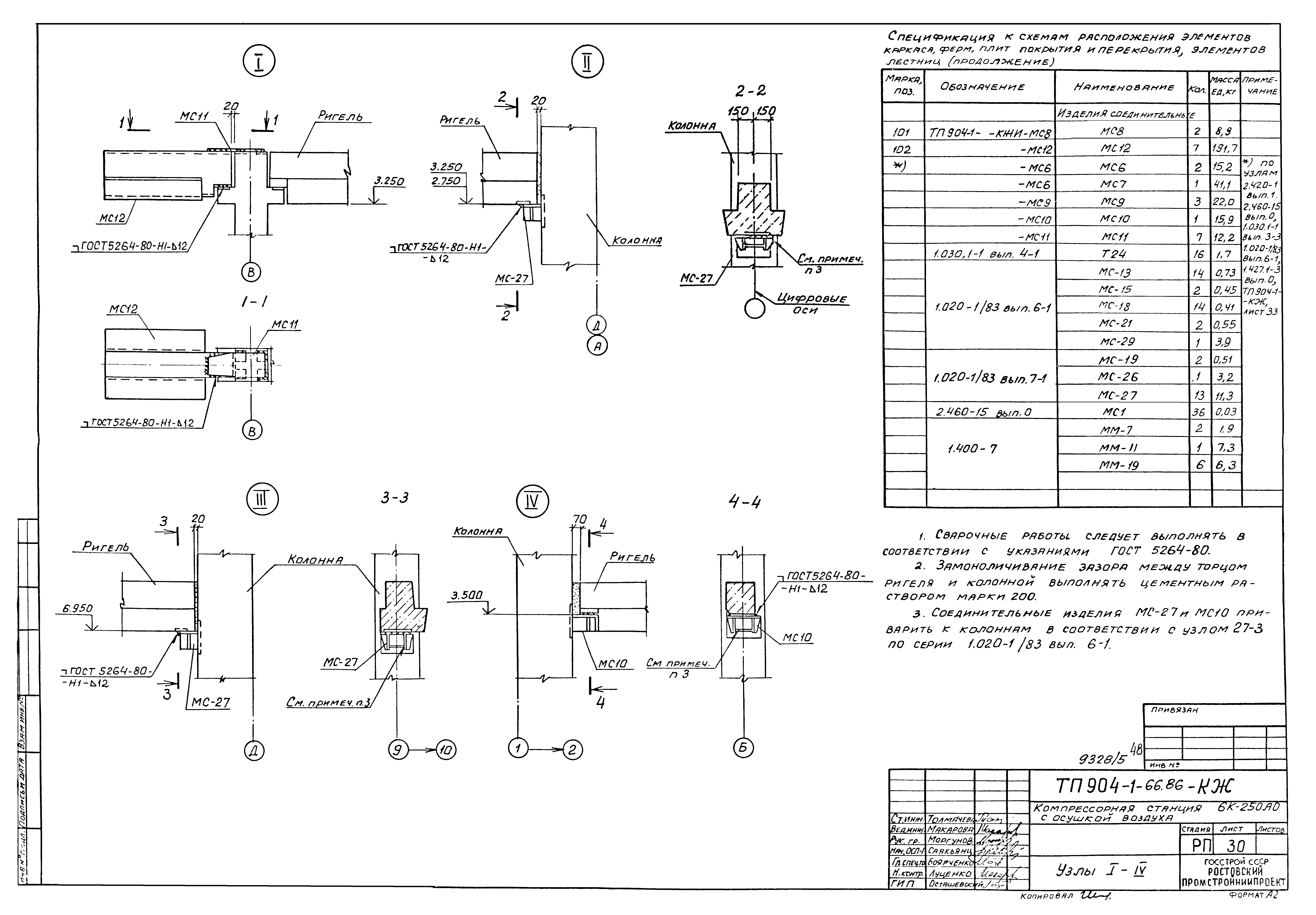Типовой проект 904-1-66.86