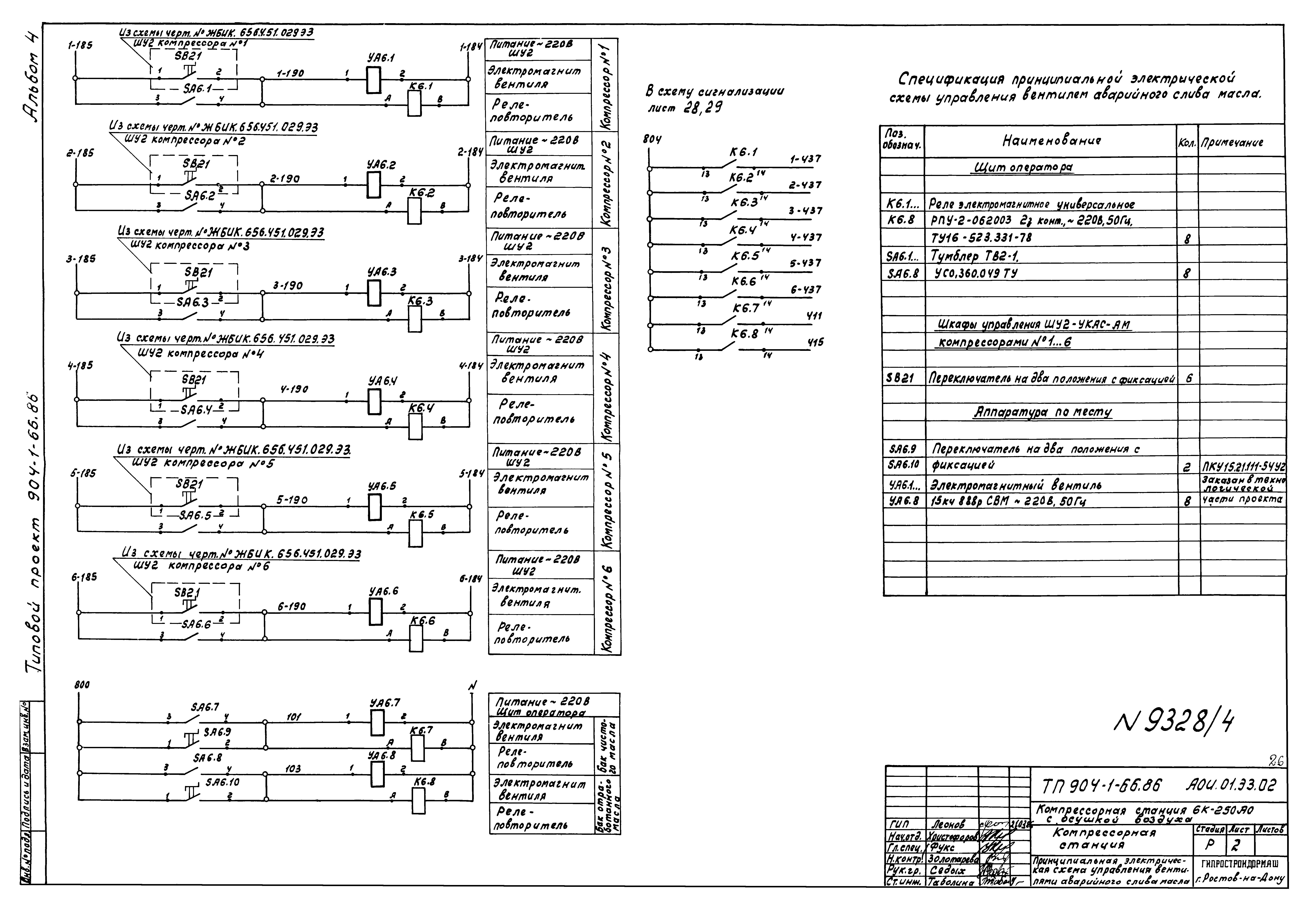 Типовой проект 904-1-66.86