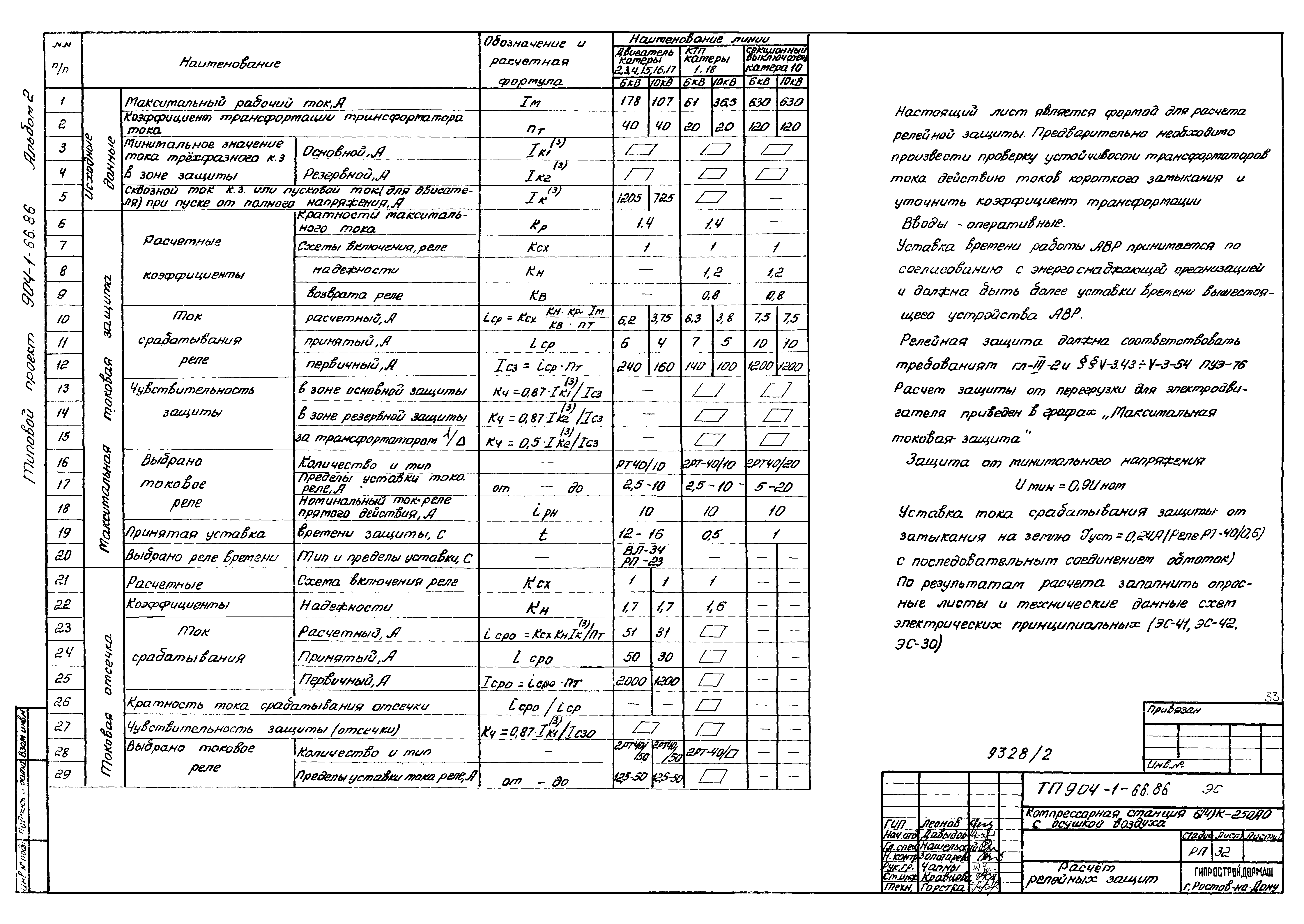 Типовой проект 904-1-66.86