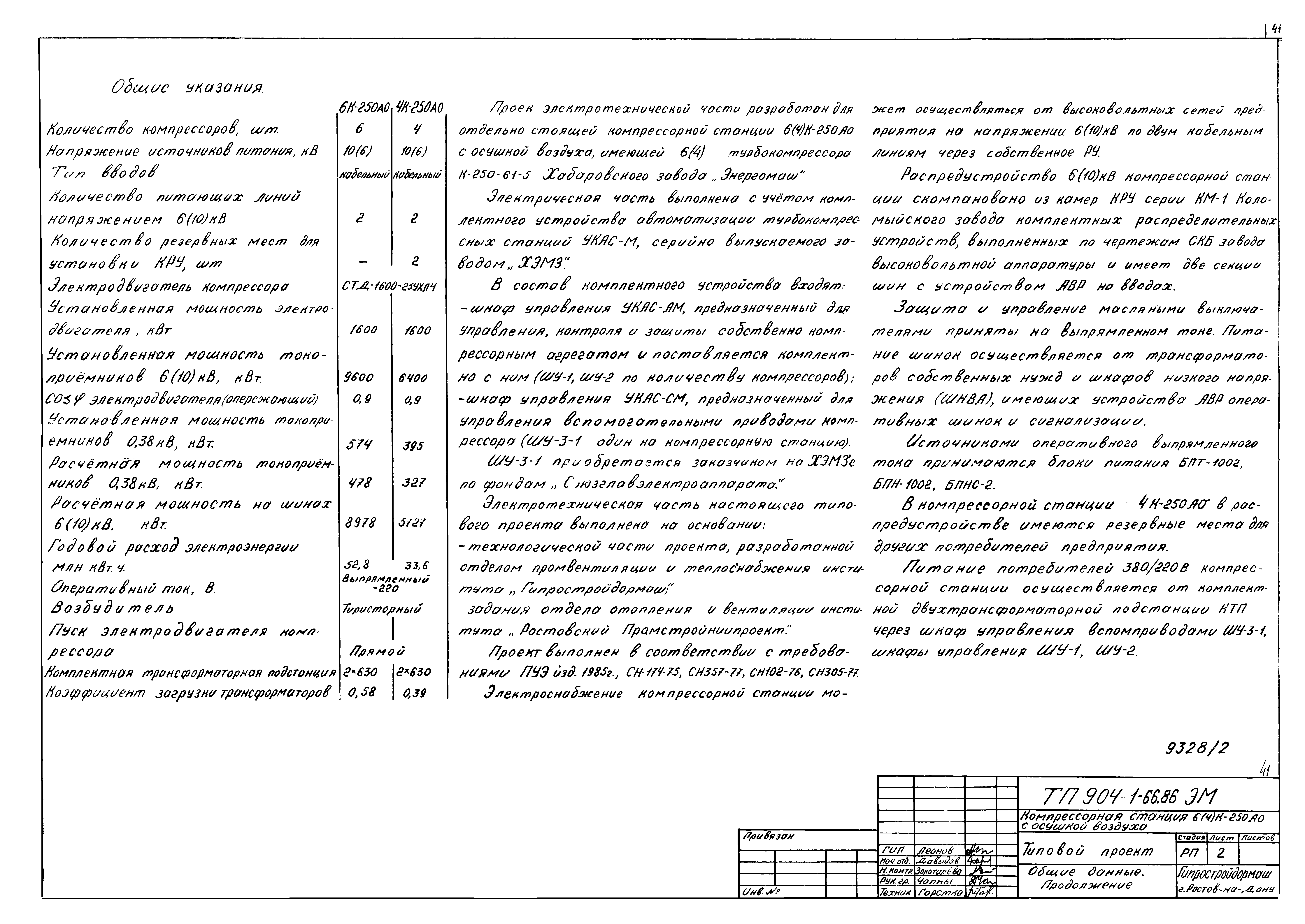 Типовой проект 904-1-66.86