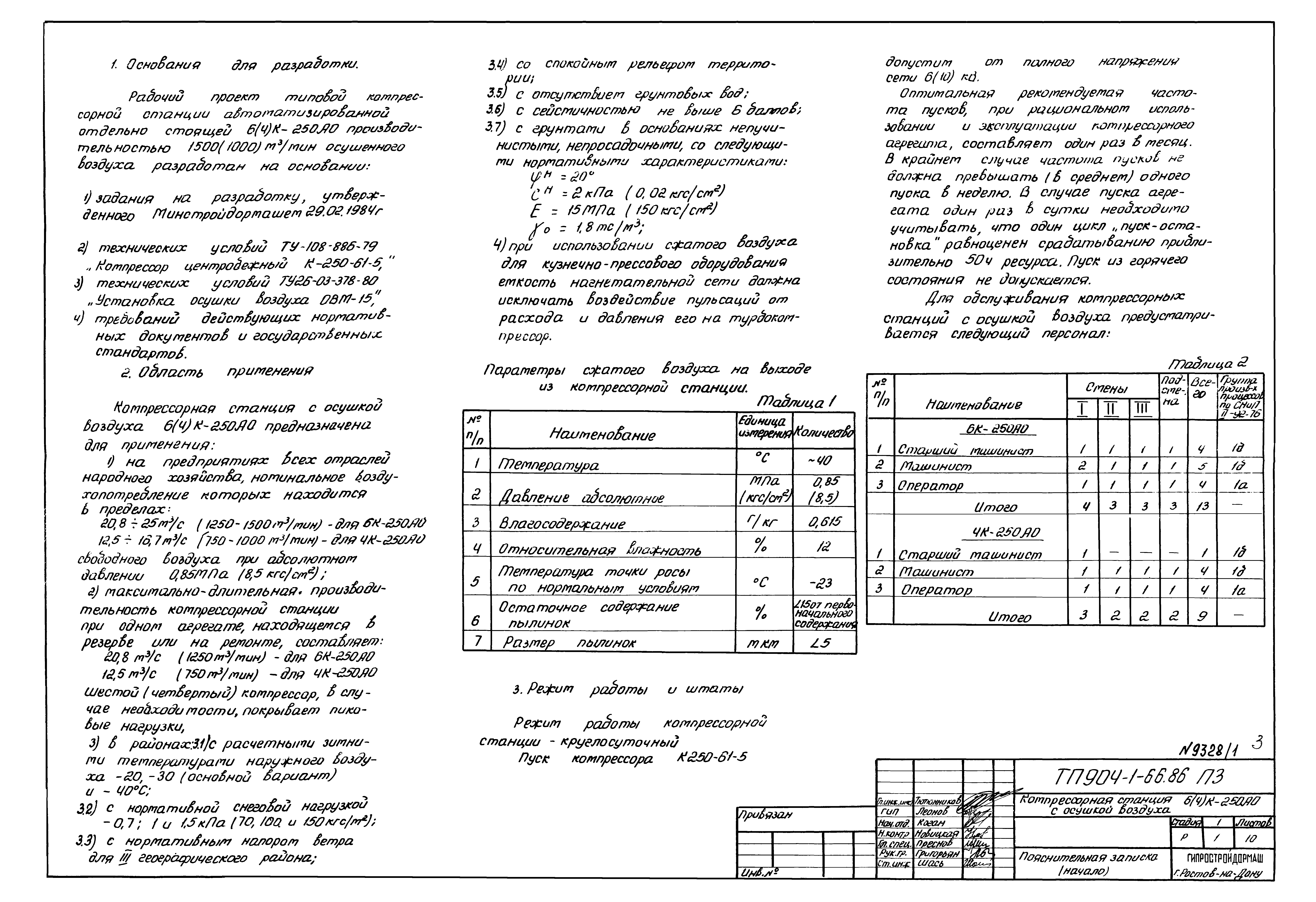 Типовой проект 904-1-66.86