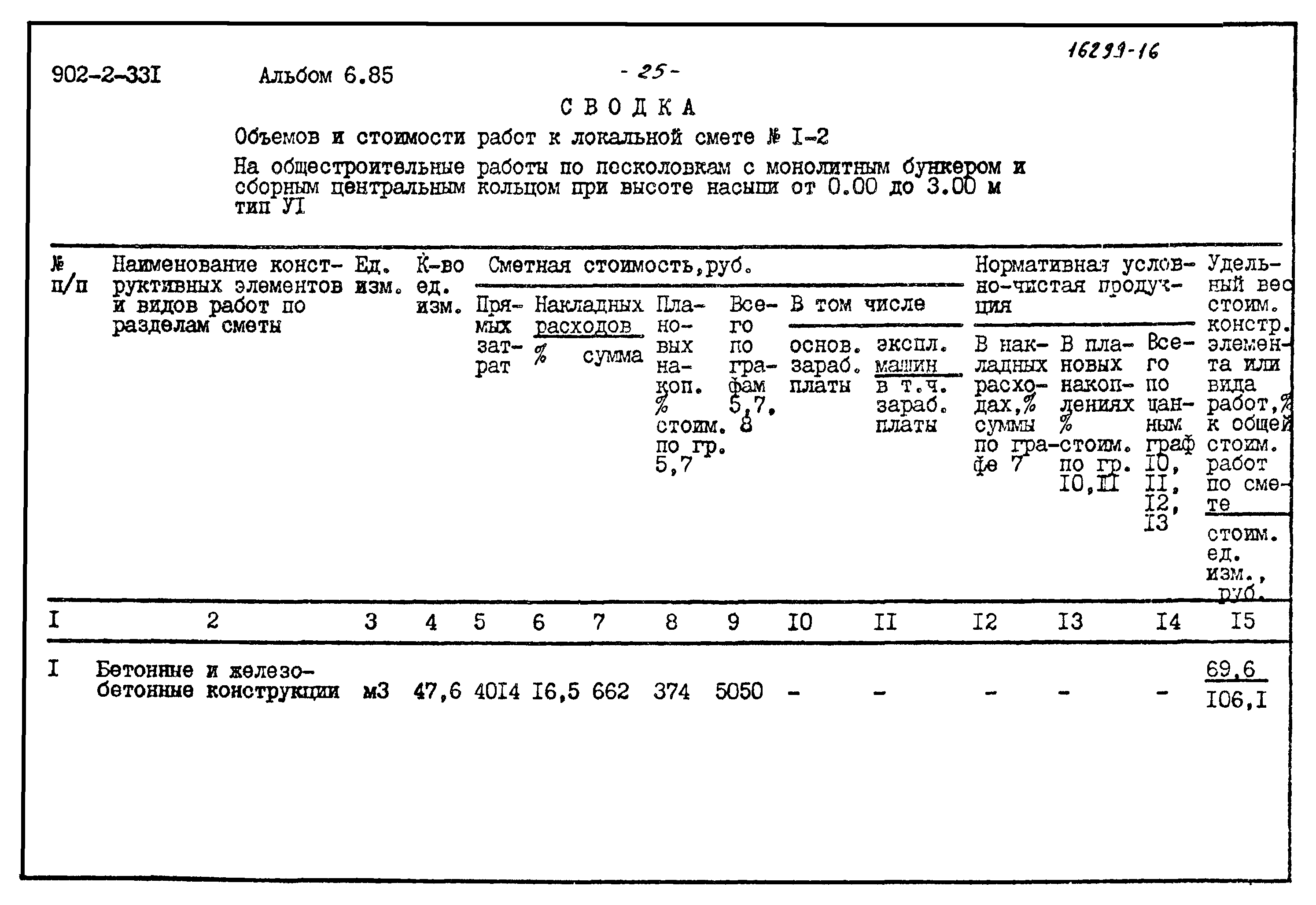 Типовой проект 902-2-331