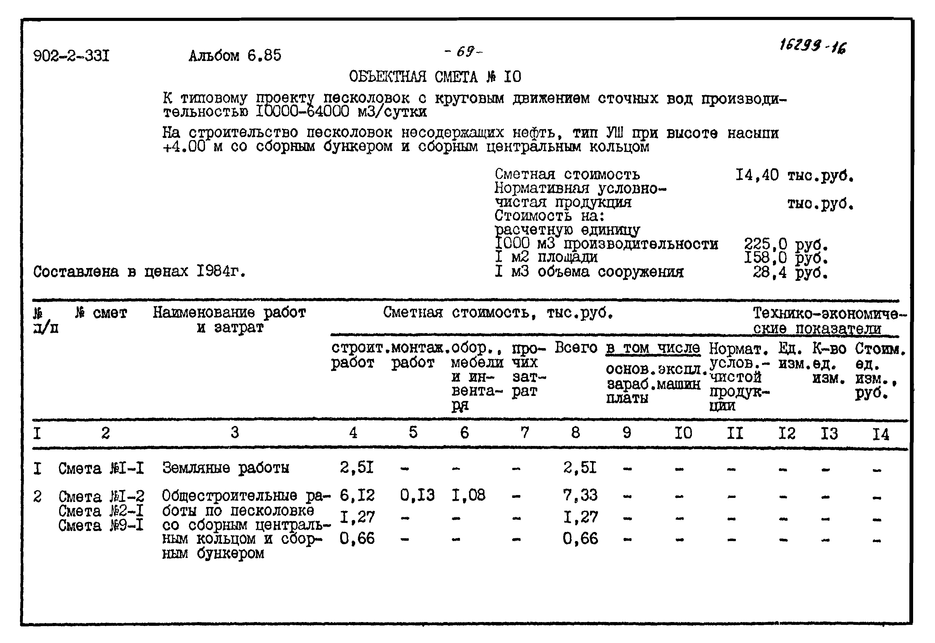 Типовой проект 902-2-331
