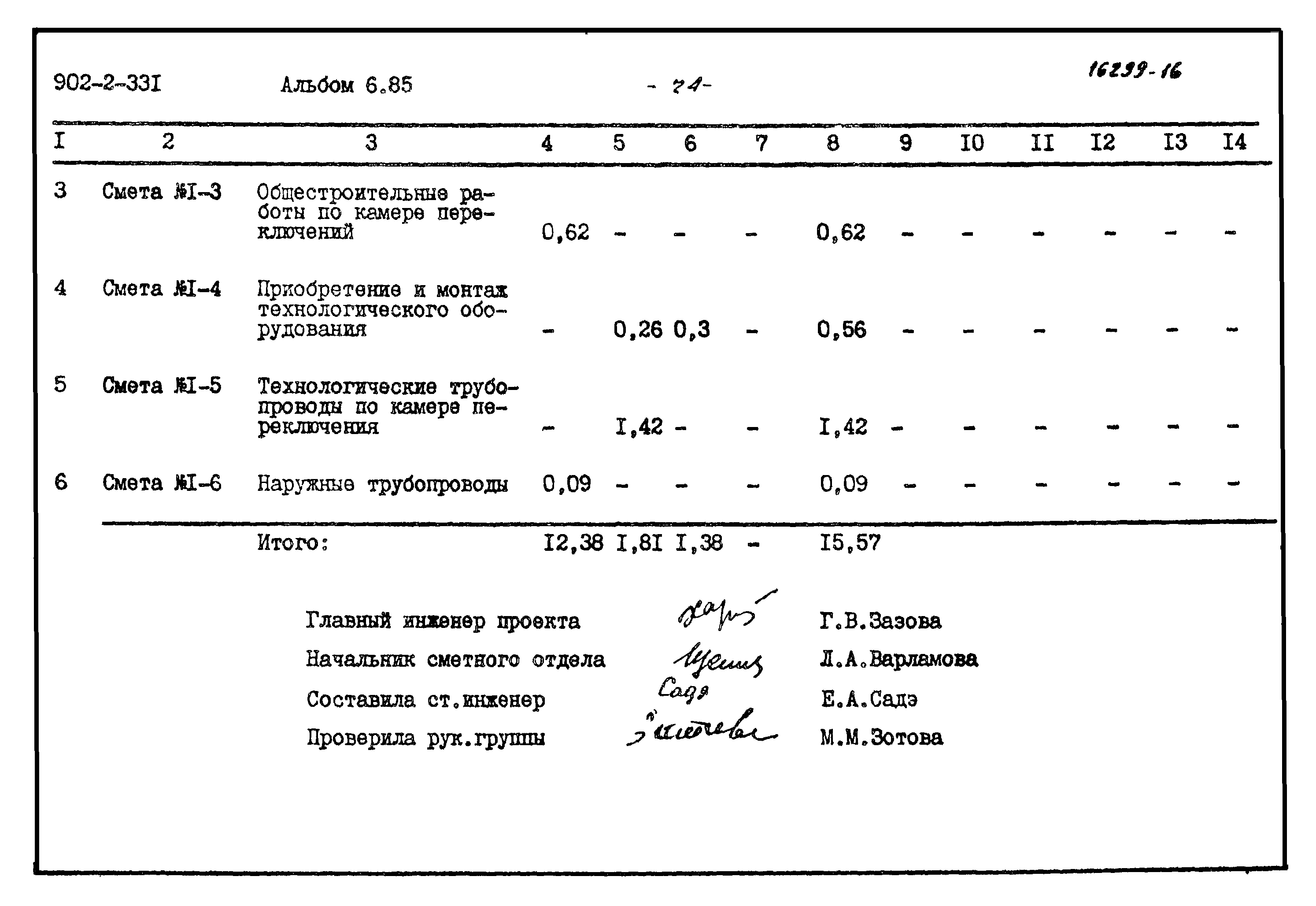 Типовой проект 902-2-331