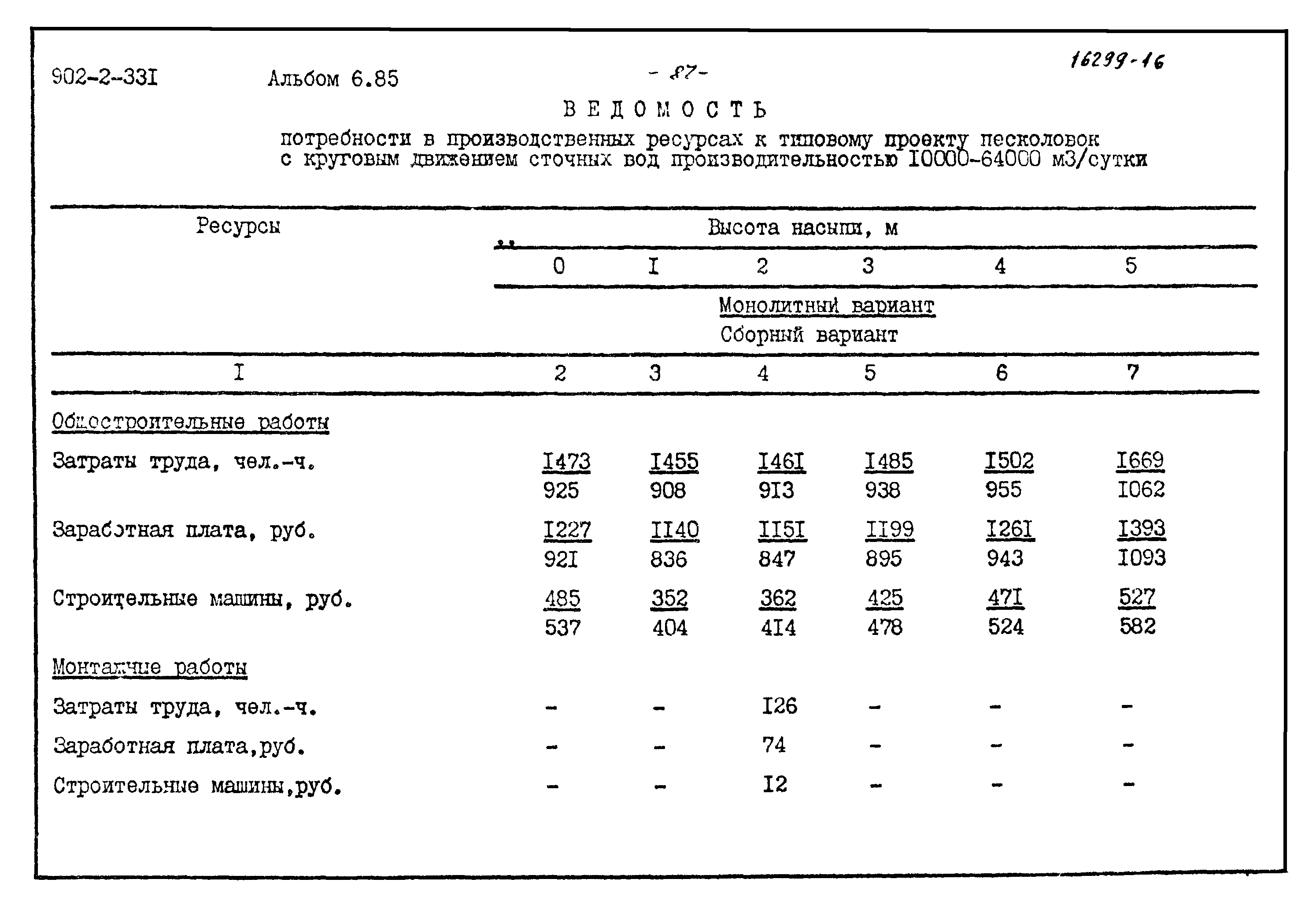 Типовой проект 902-2-331