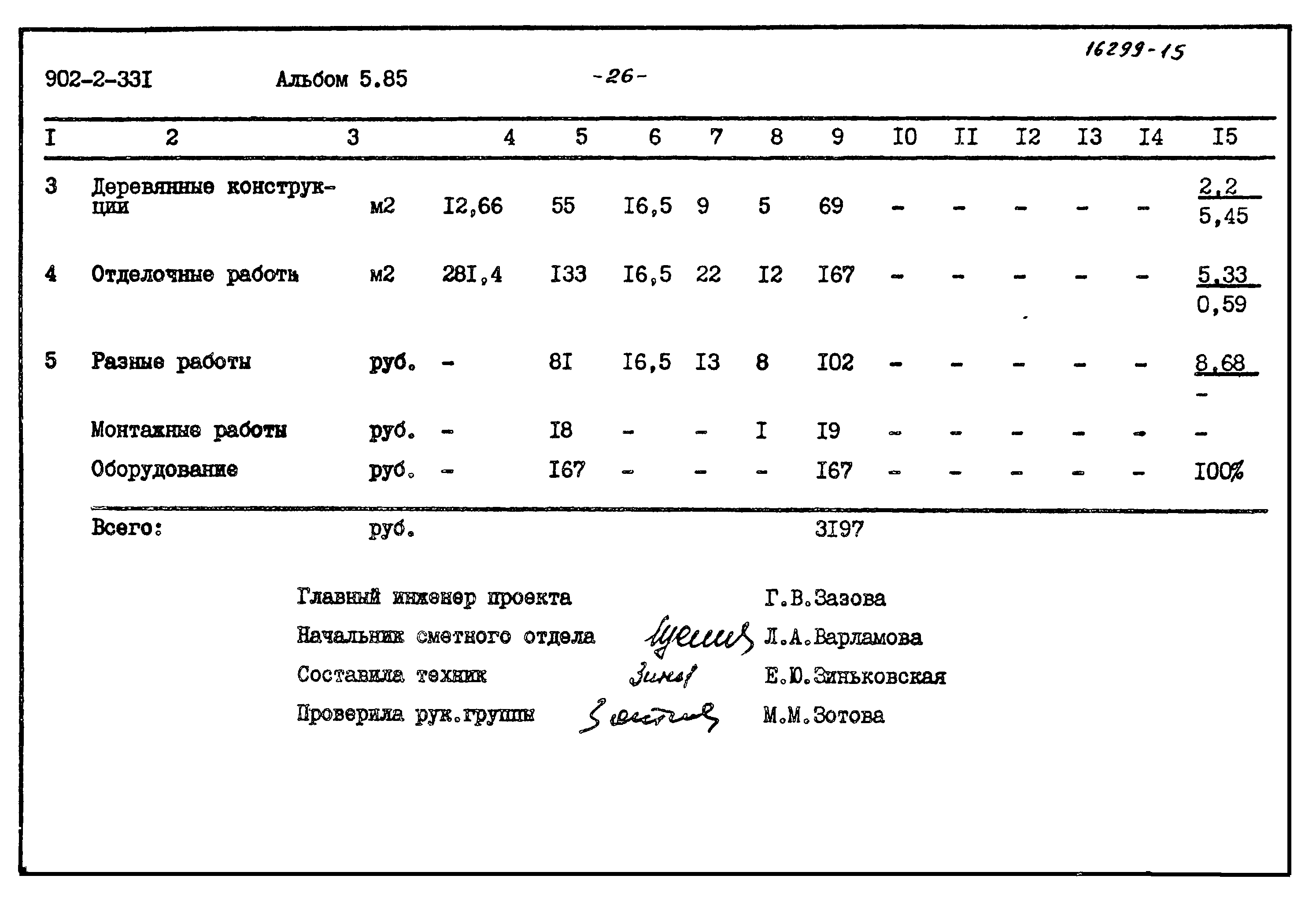 Типовой проект 902-2-331