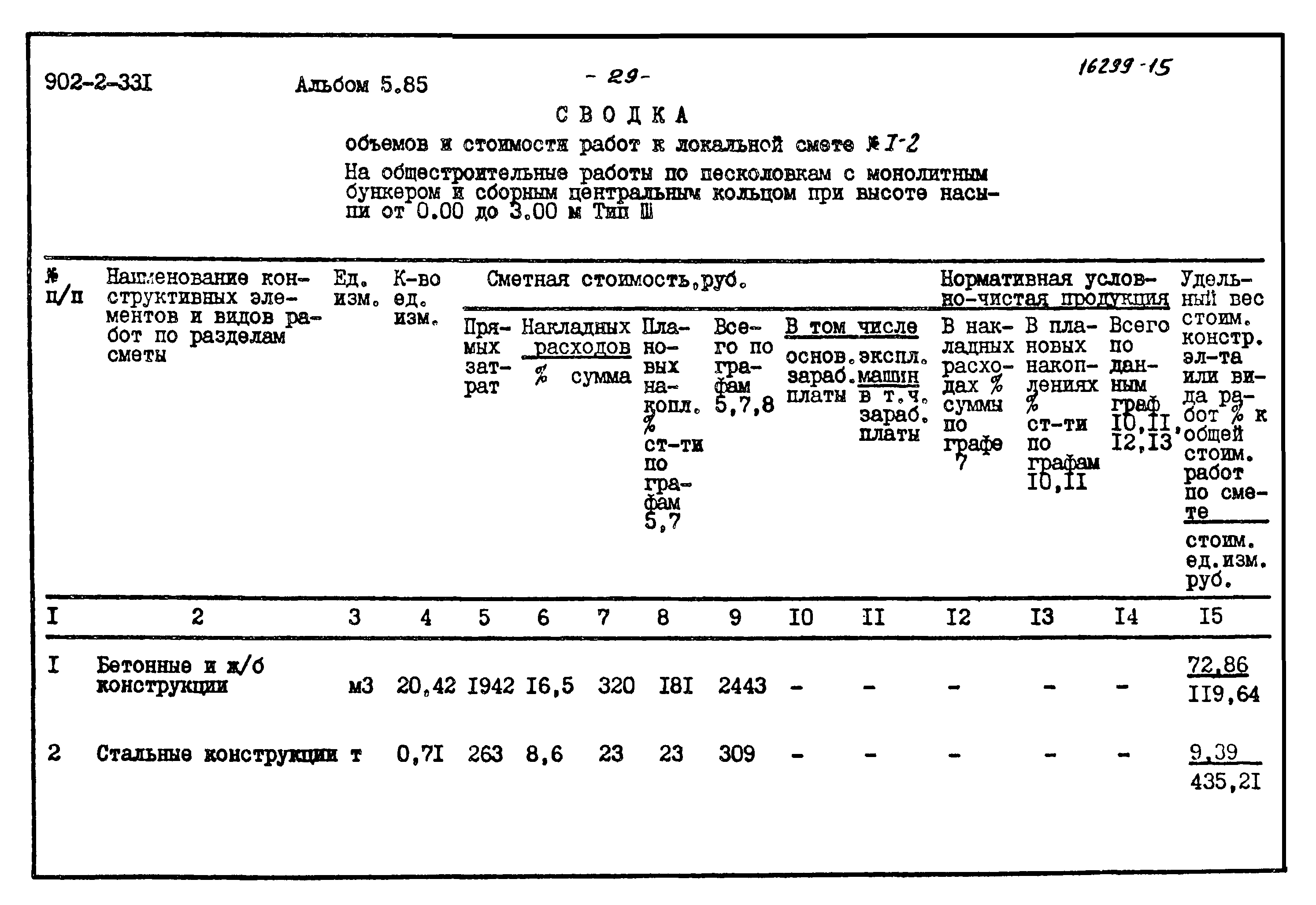 Типовой проект 902-2-331