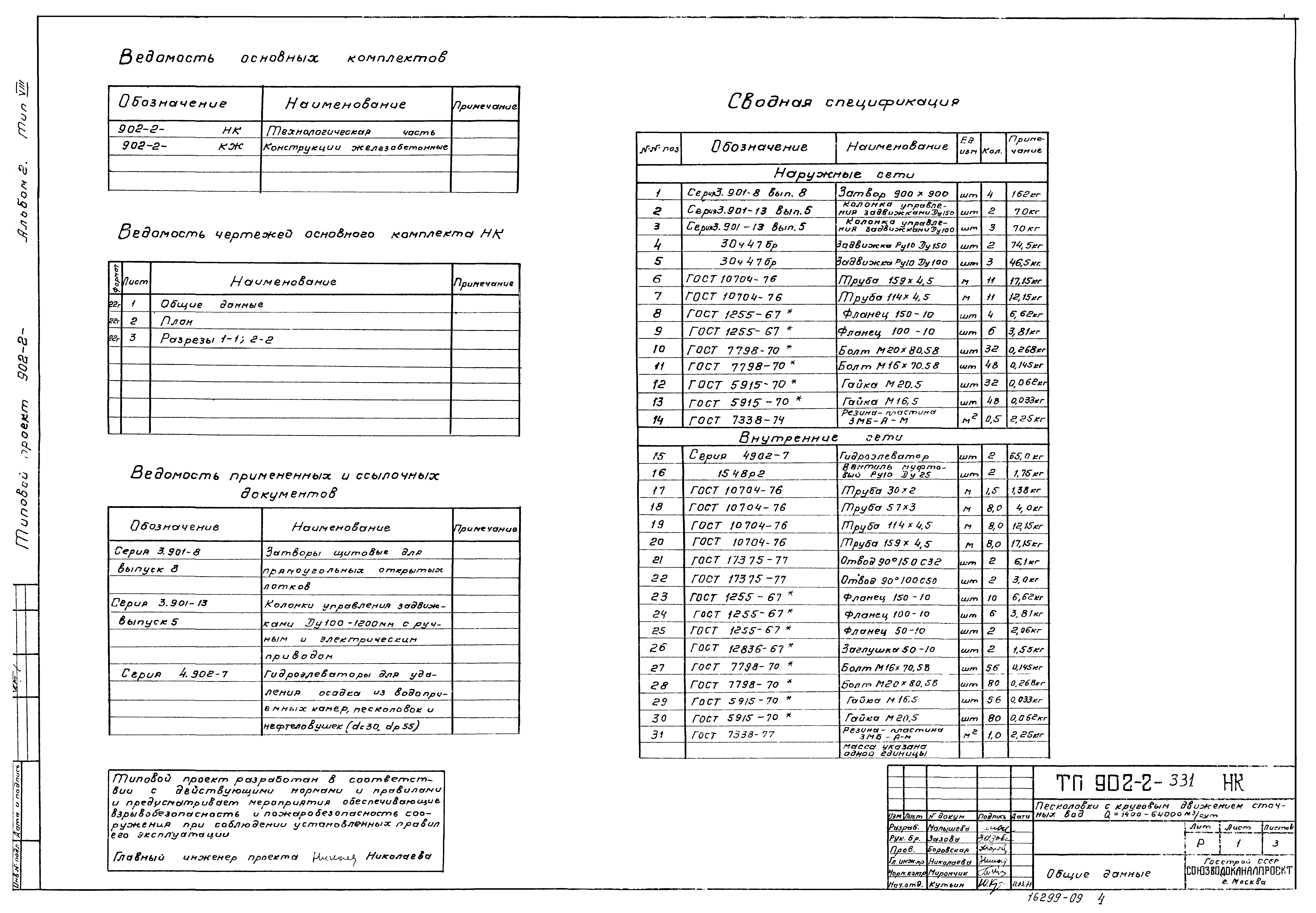 Типовой проект 902-2-331