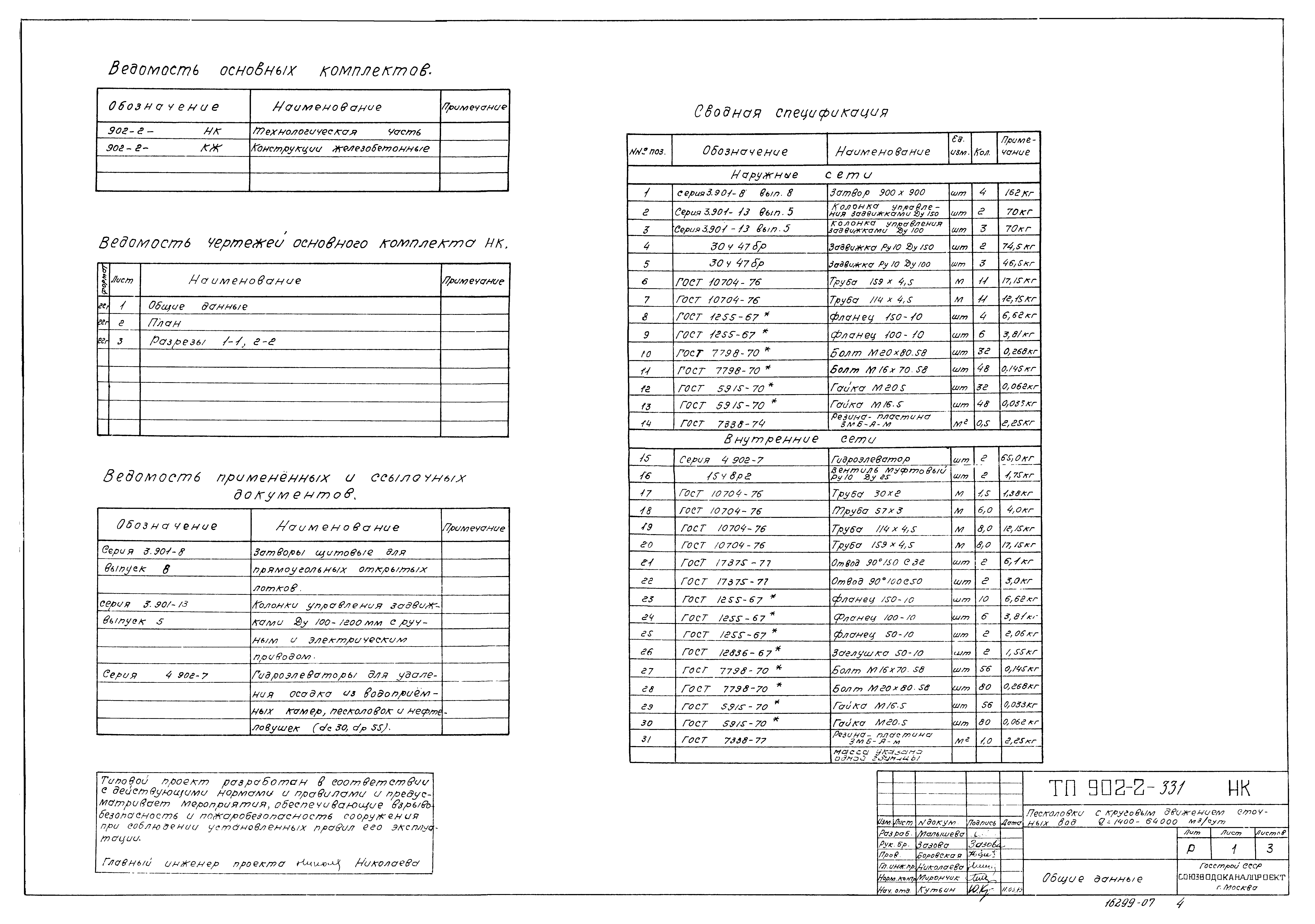 Типовой проект 902-2-331