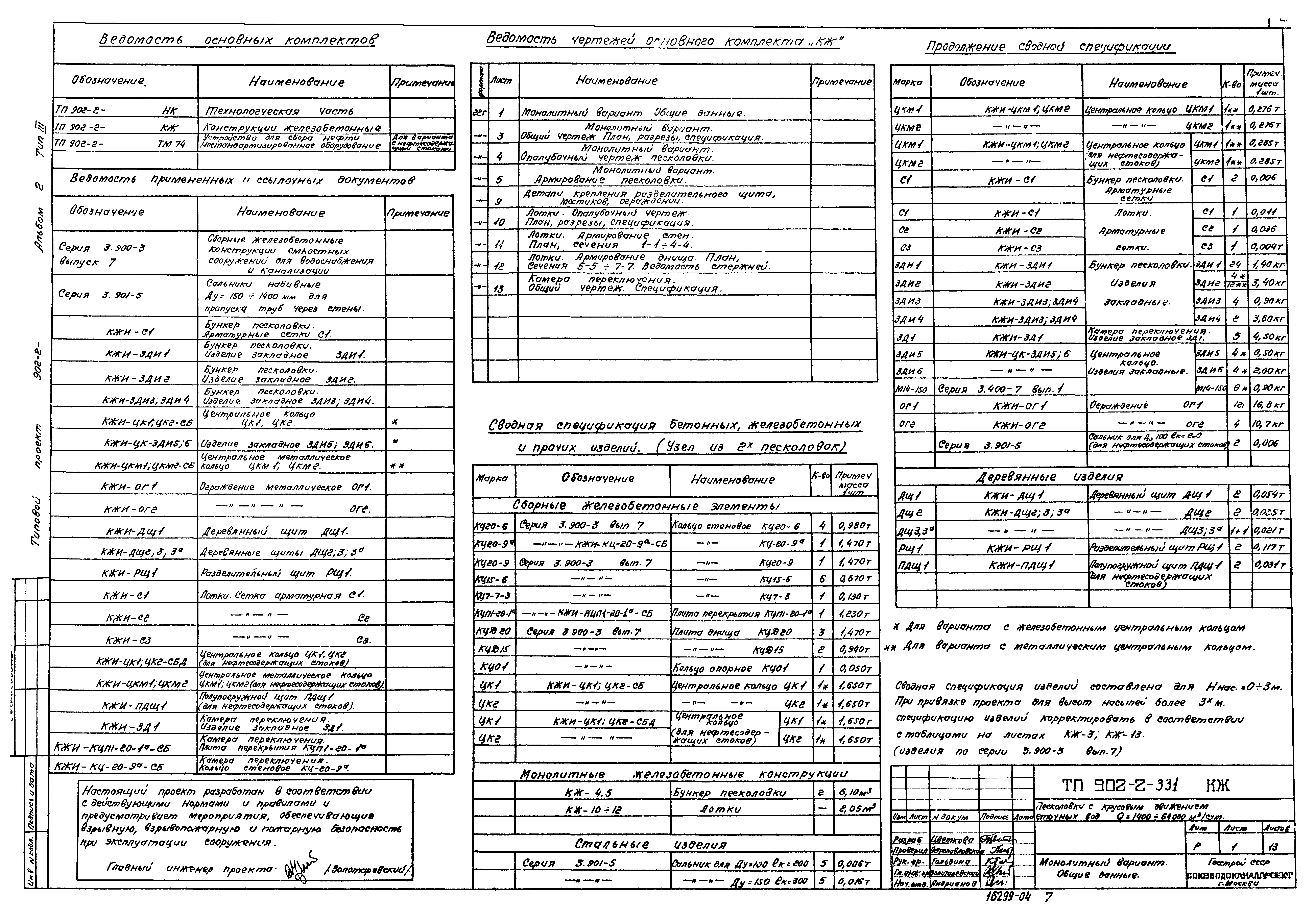 Типовой проект 902-2-331