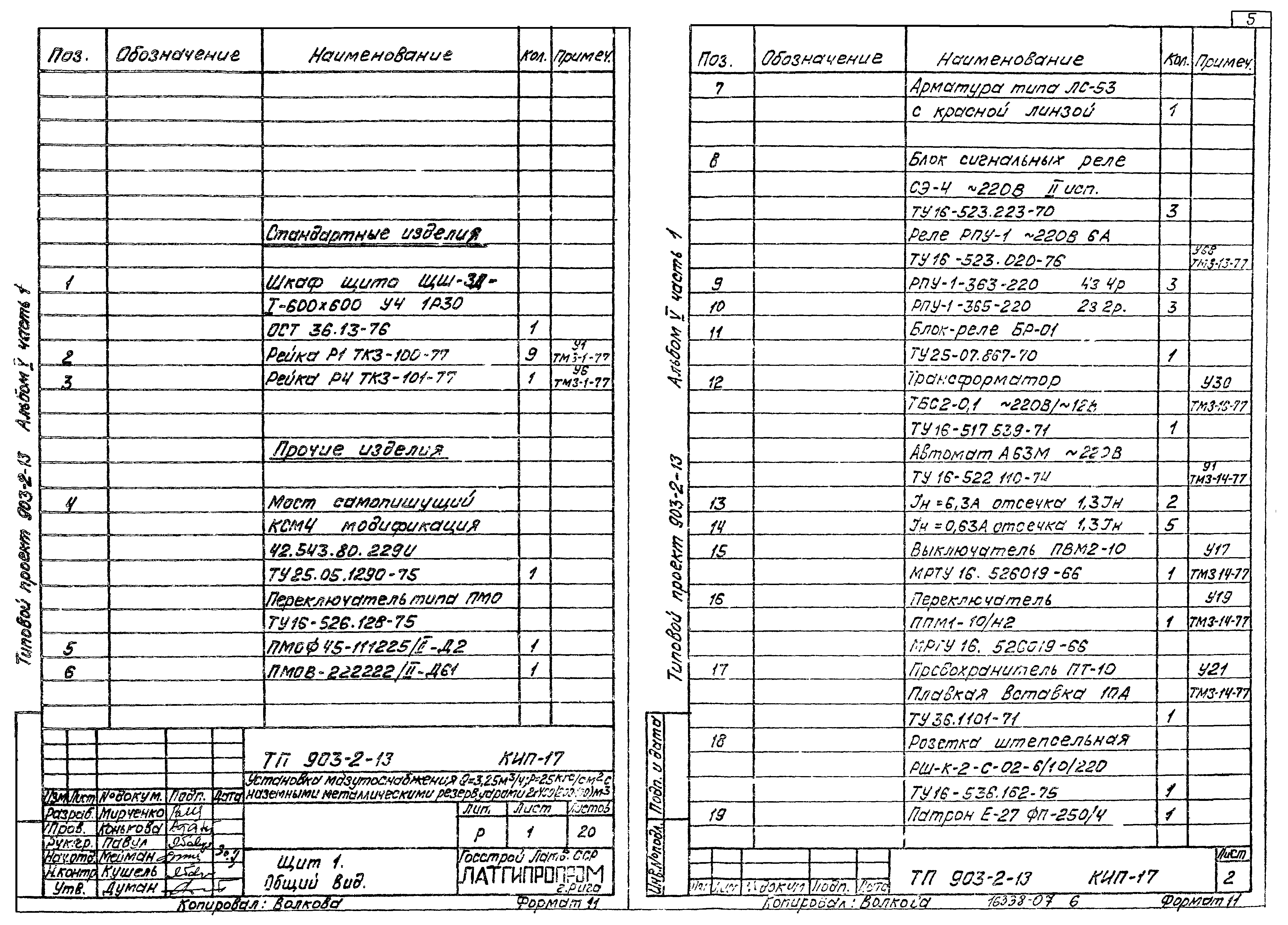 Типовой проект 903-2-13
