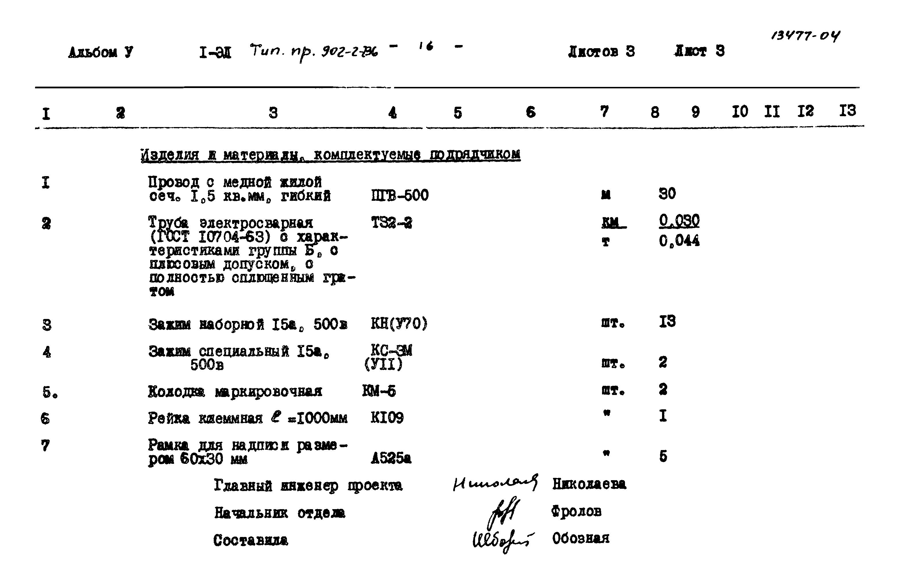 Типовой проект 902-2-236