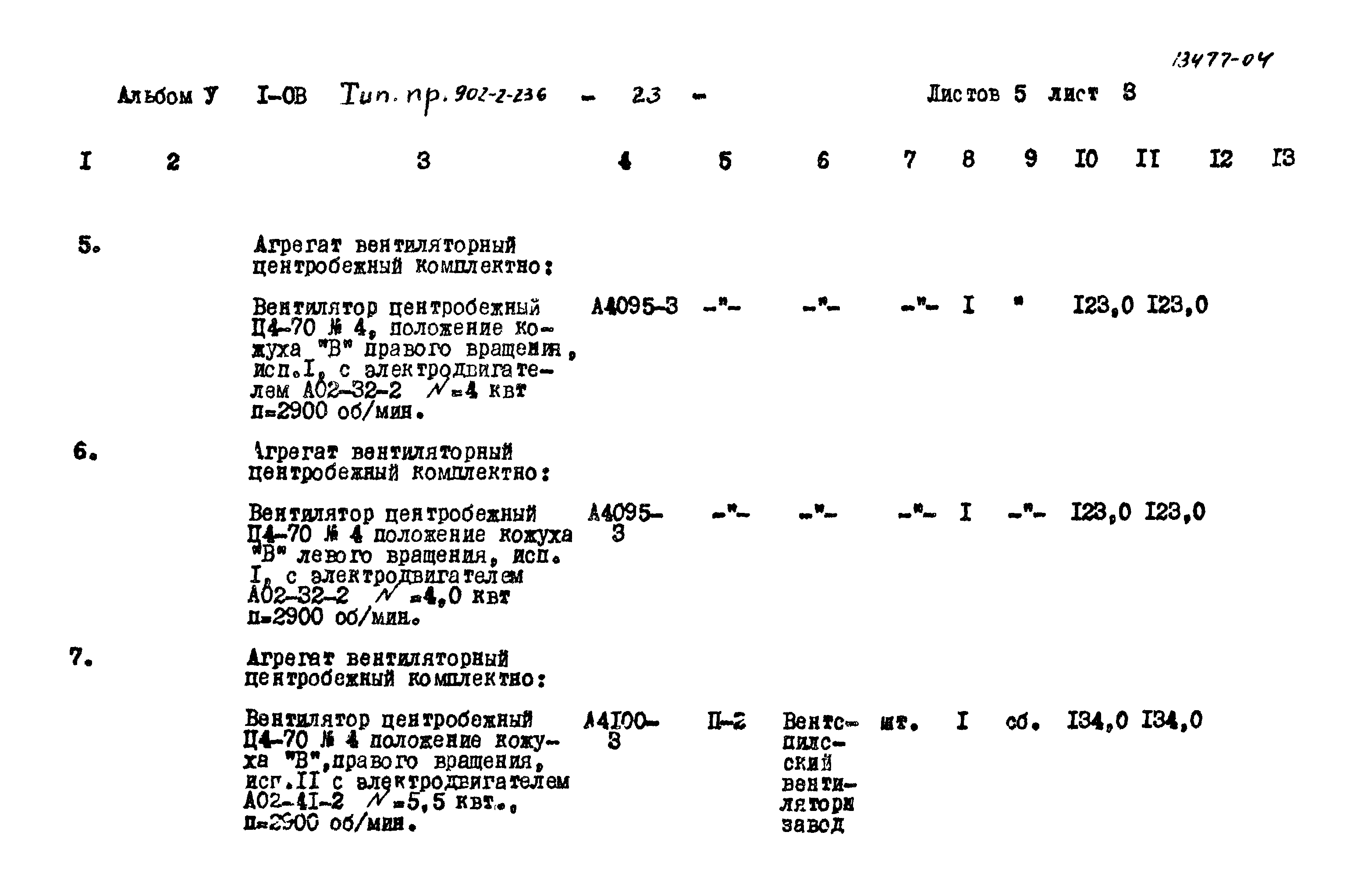Типовой проект 902-2-236