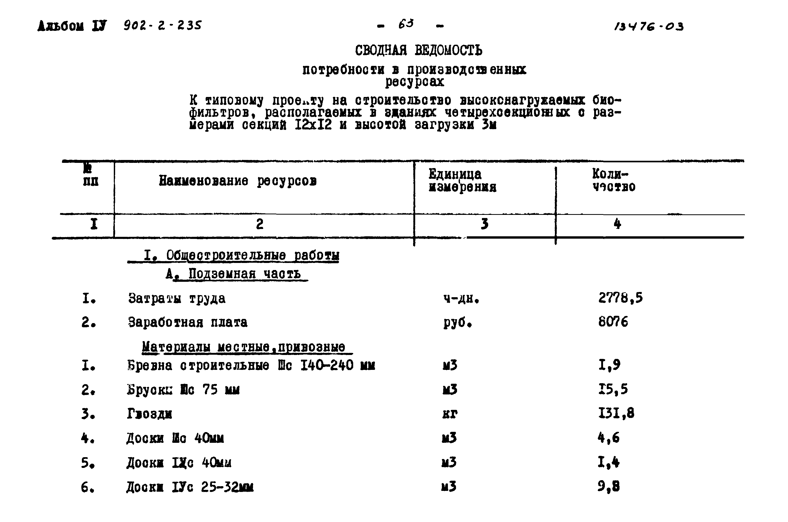 Типовой проект 902-2-235