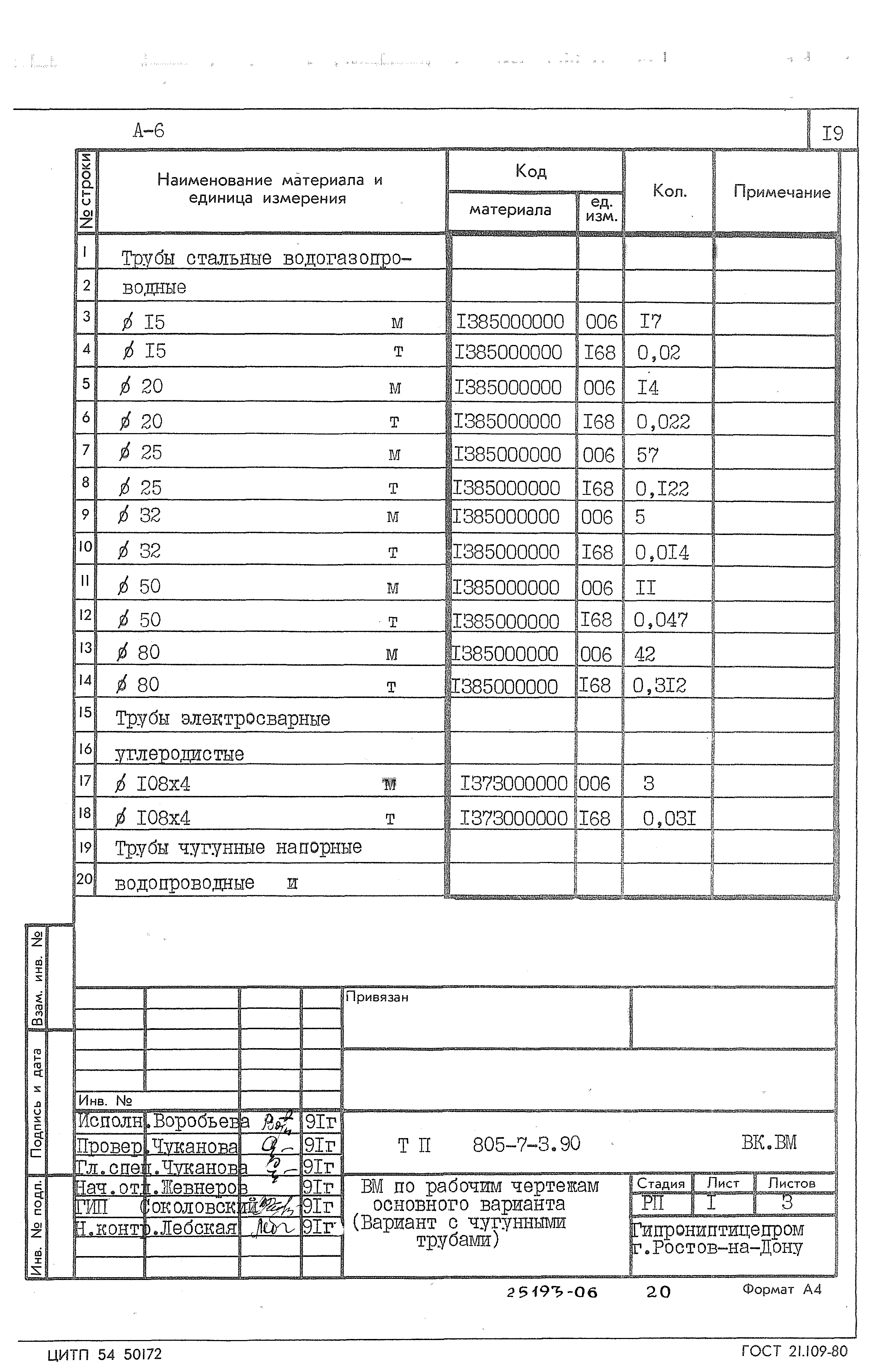 Типовой проект 805-7-3.90