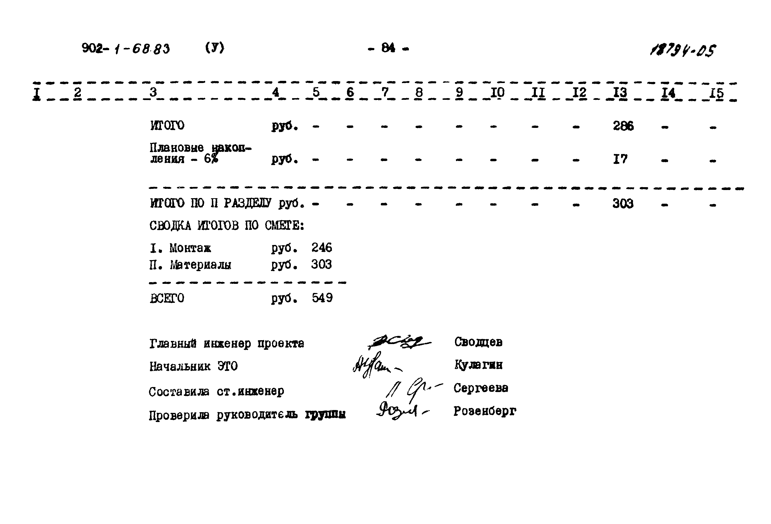 Типовой проект 902-1-68.83