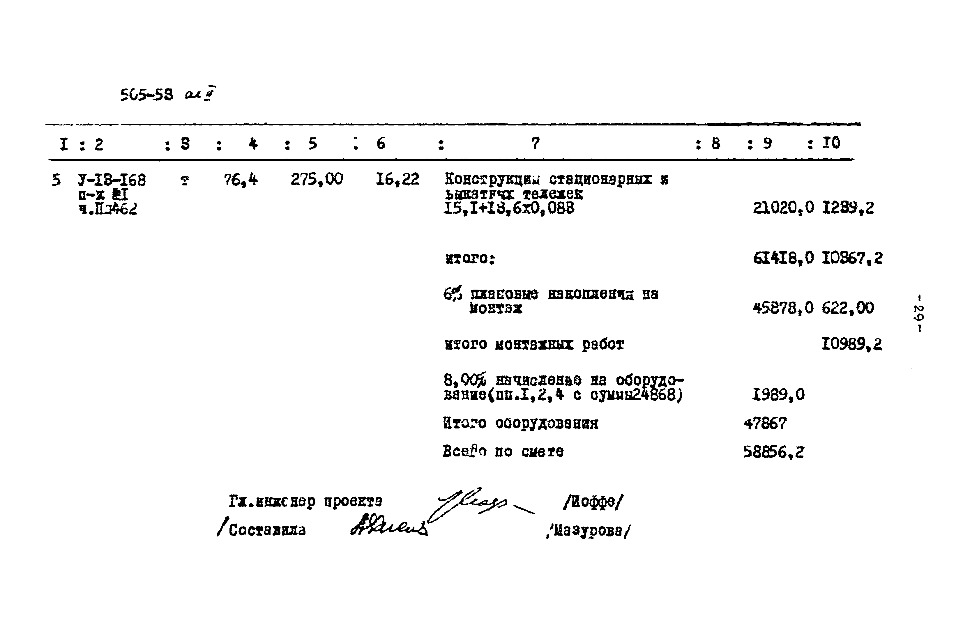 Типовой проект 505-53