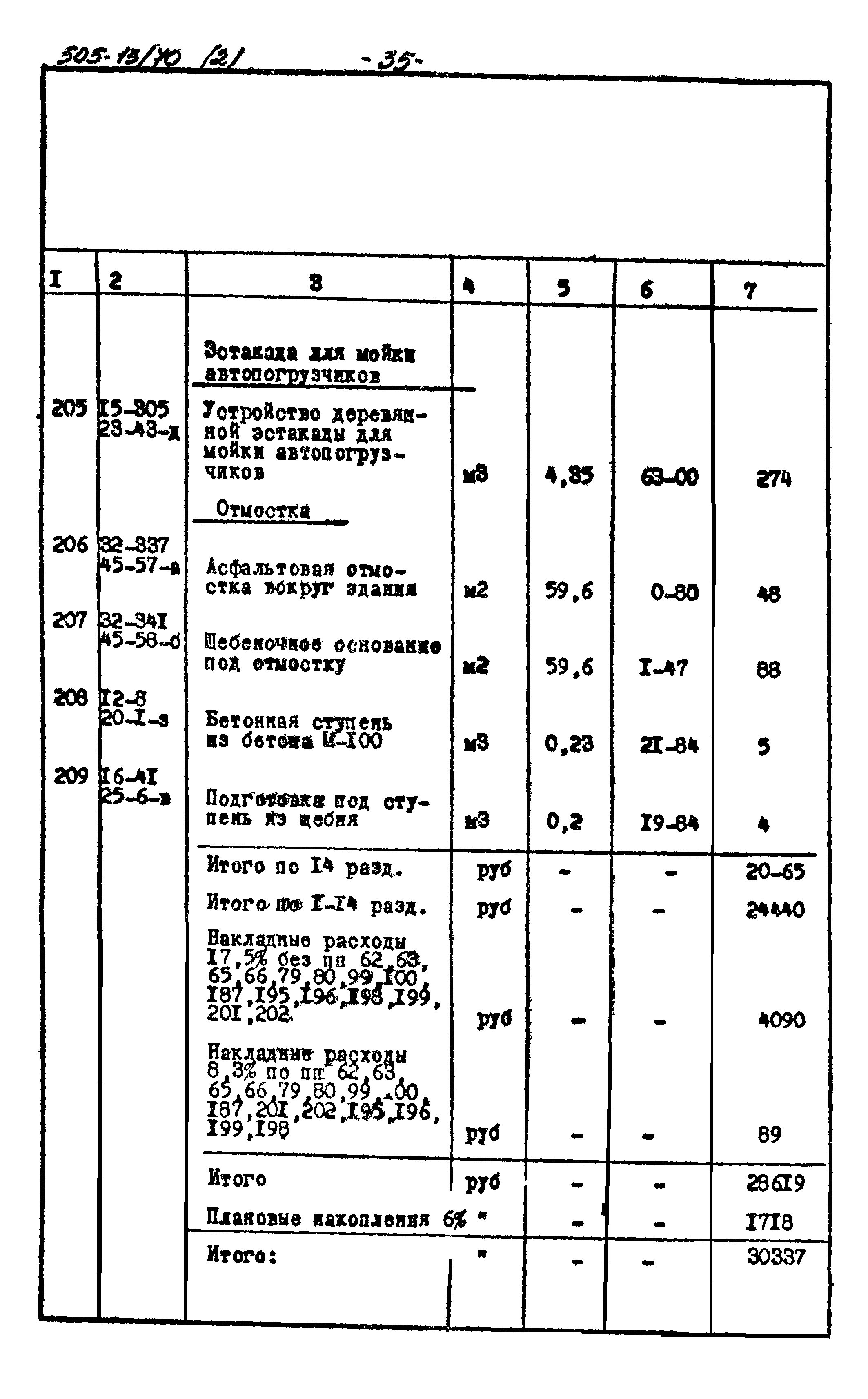 Типовой проект 505-13/70