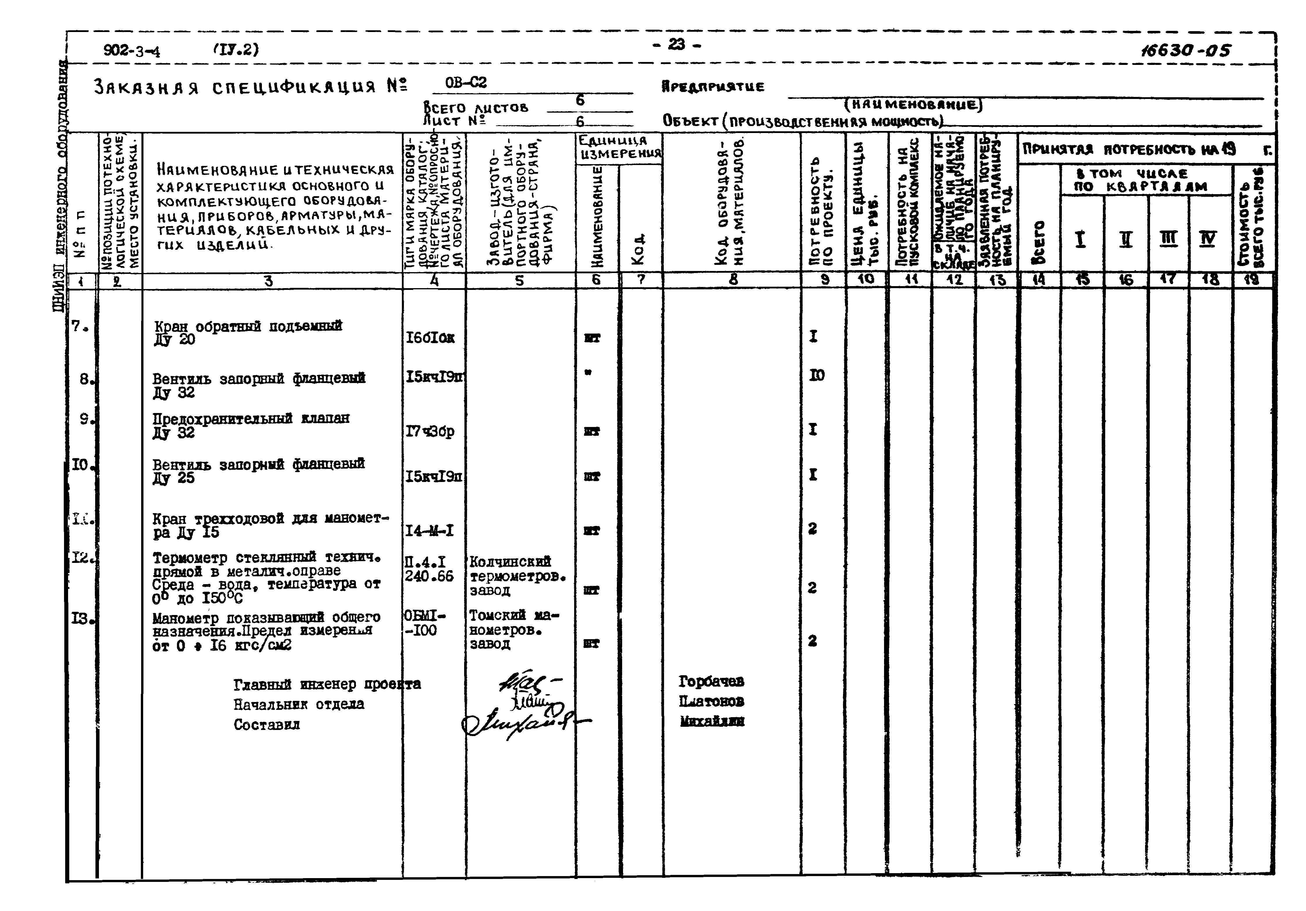 Типовой проект 902-3-4
