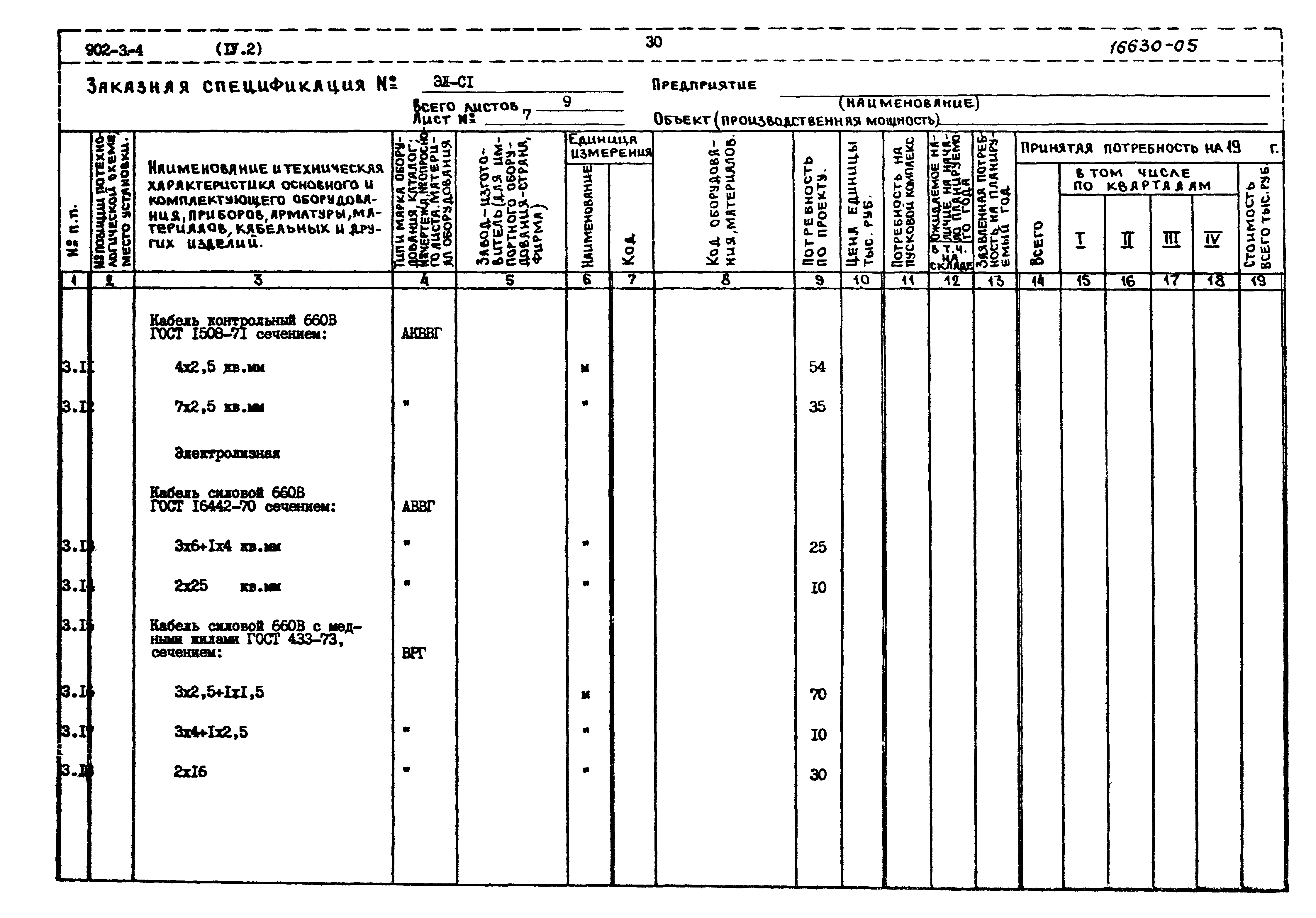 Типовой проект 902-3-4