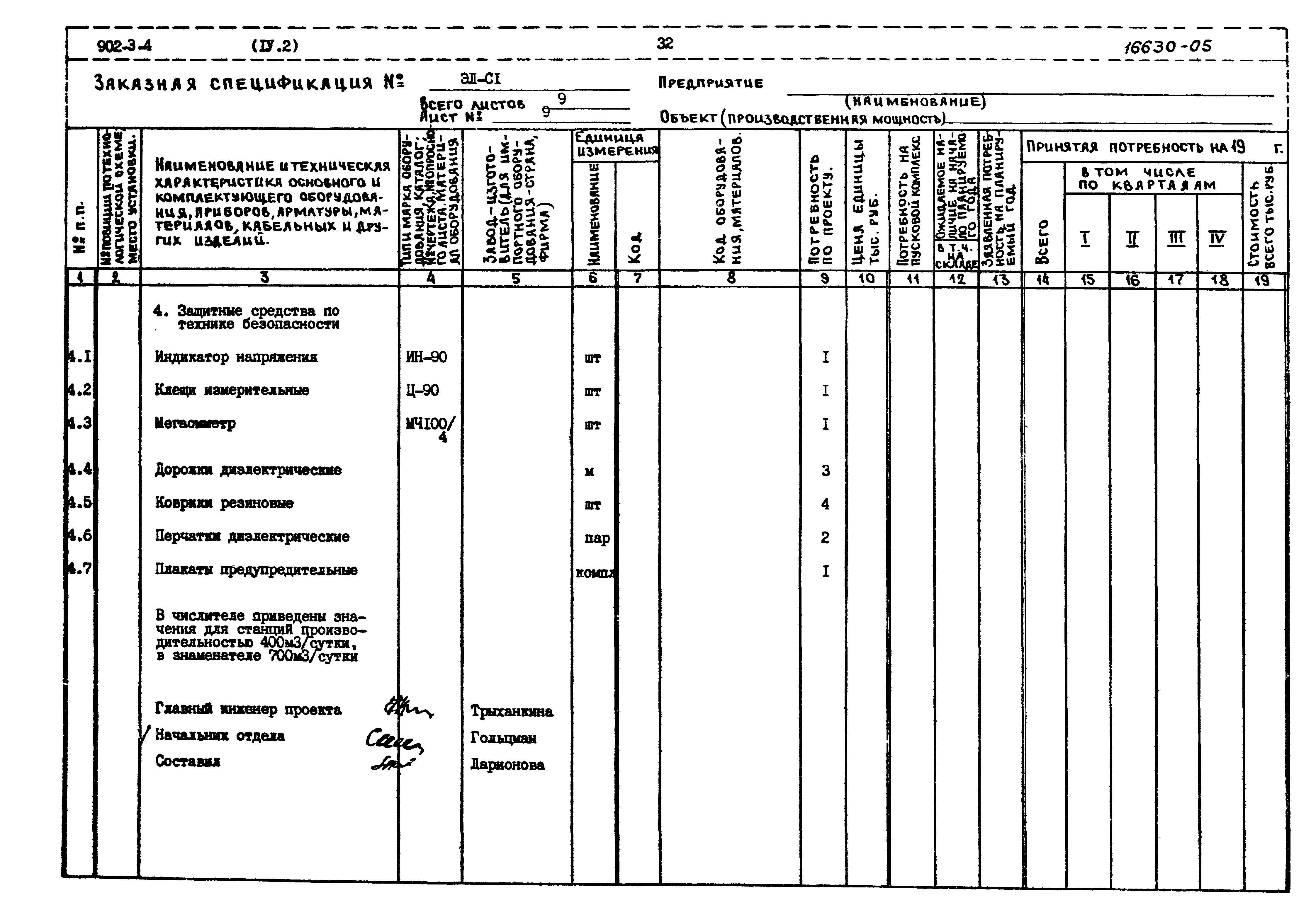 Типовой проект 902-3-4